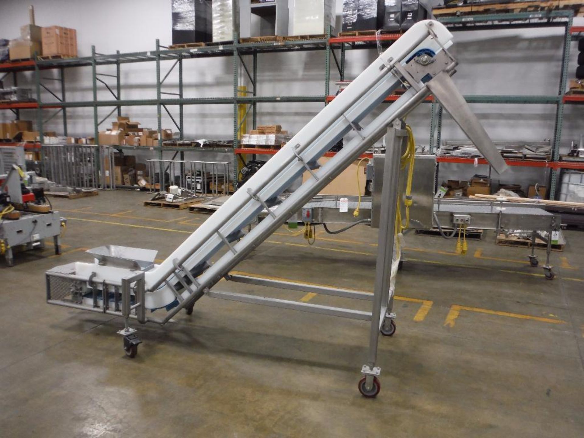 SS incline conveyor {Located in Florence, KY} - Image 3 of 9