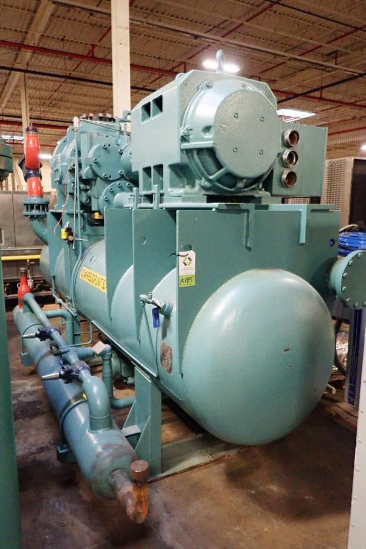 1999 Frick 600 hp rotary screw ammonia compressor {Located in Indianapolis, IN} - Image 2 of 22