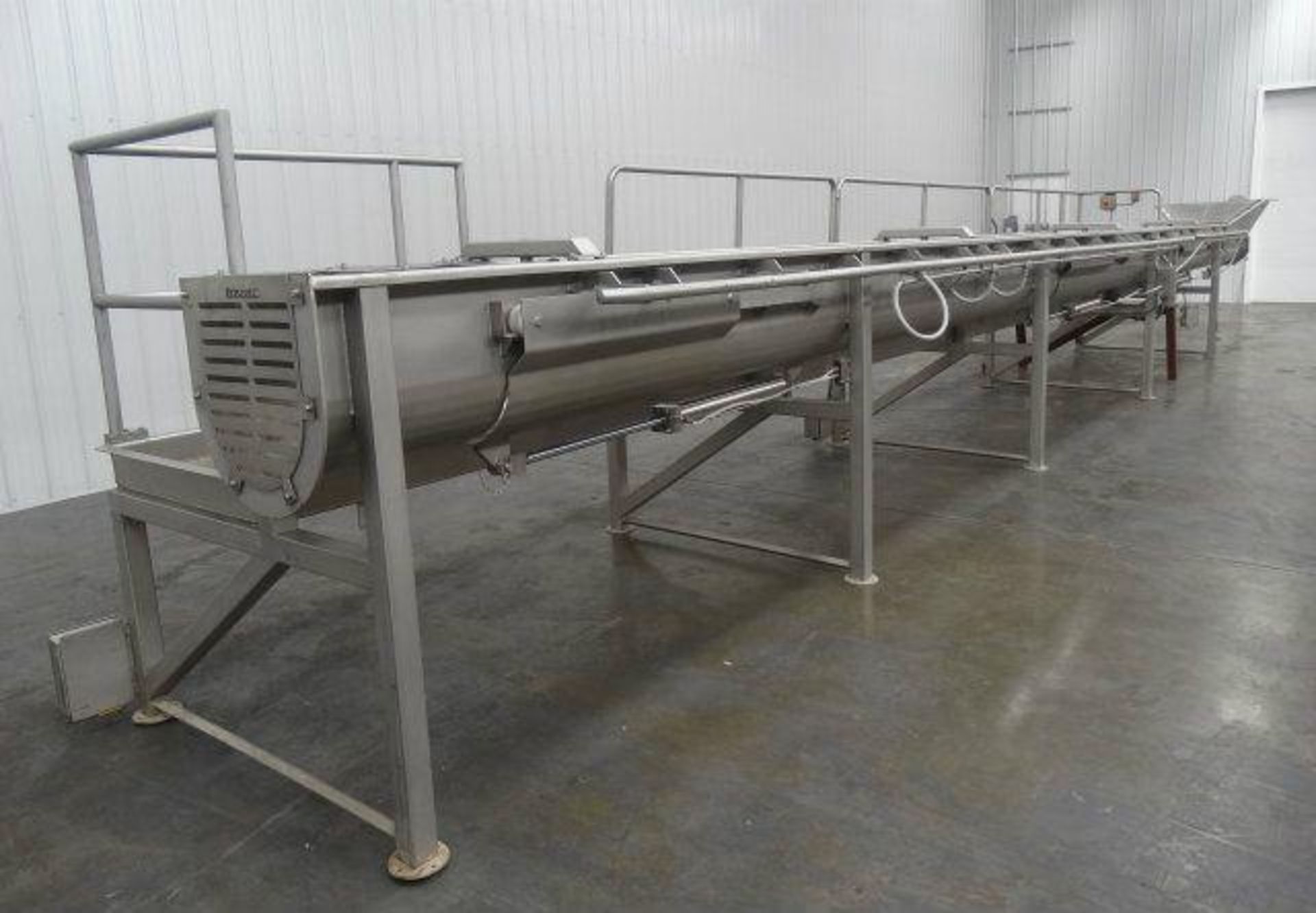 Friesen SS auger screw conveyor {Pendleton, IN}