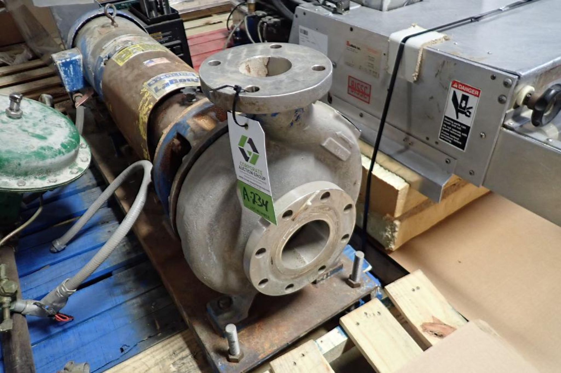 Sterling SS centrifugal oil pump {Located in Indianapolis, IN} - Bild 2 aus 5