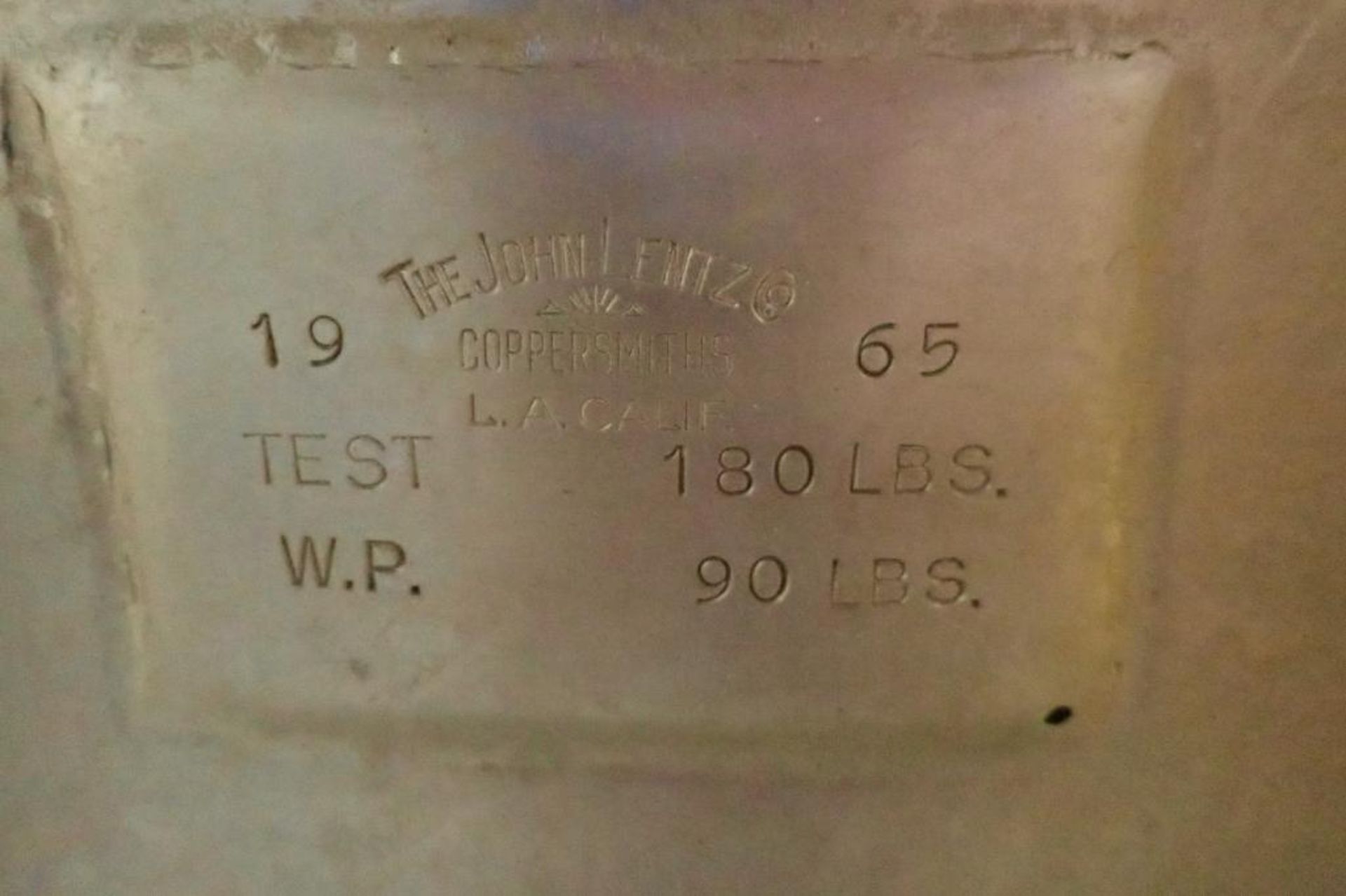 John Lentz SS jacketed kettle {Located in Indianapolis, IN} - Image 7 of 11