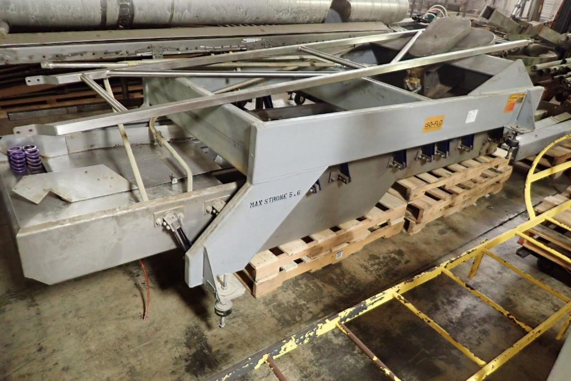 Key iso-flo vibrator conveyor {Located in Indianapolis, IN}