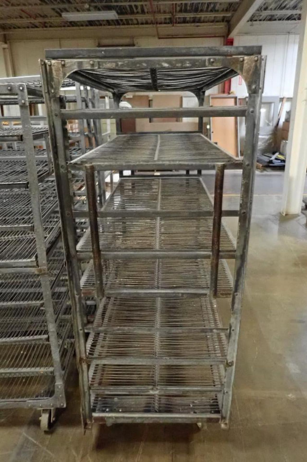 (6) galvanized bread carts {Located in Indianapolis, IN} - Image 3 of 8