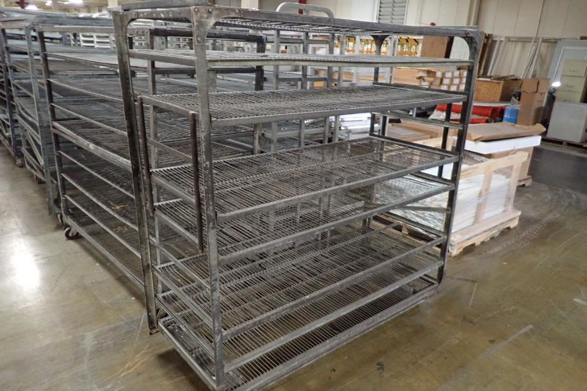 (6) galvanized bread carts {Located in Indianapolis, IN} - Image 2 of 8