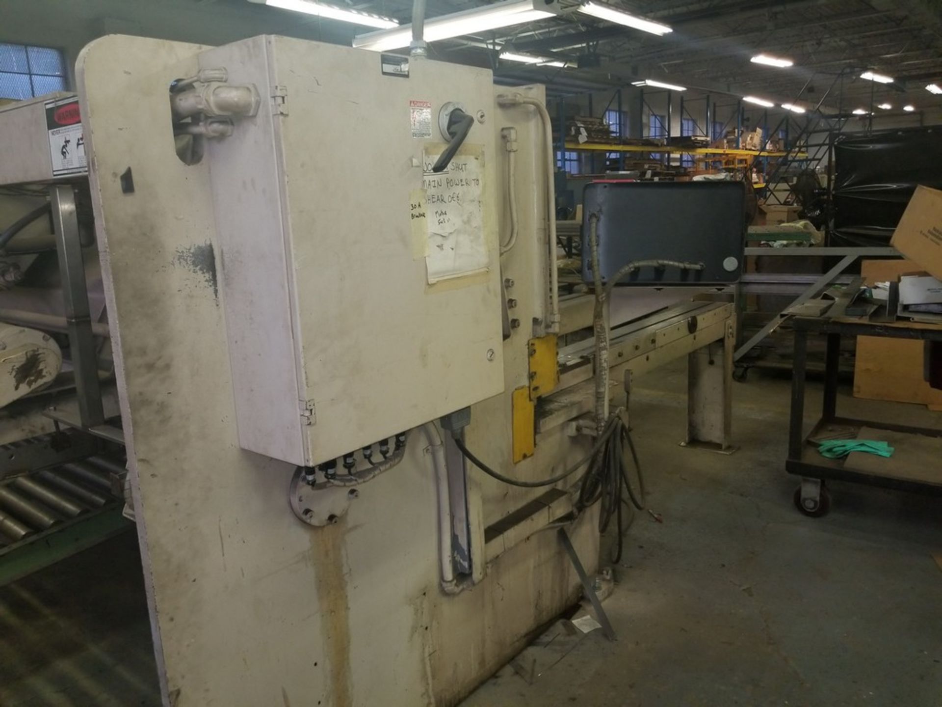 Wysong CNC Shear - Image 8 of 9