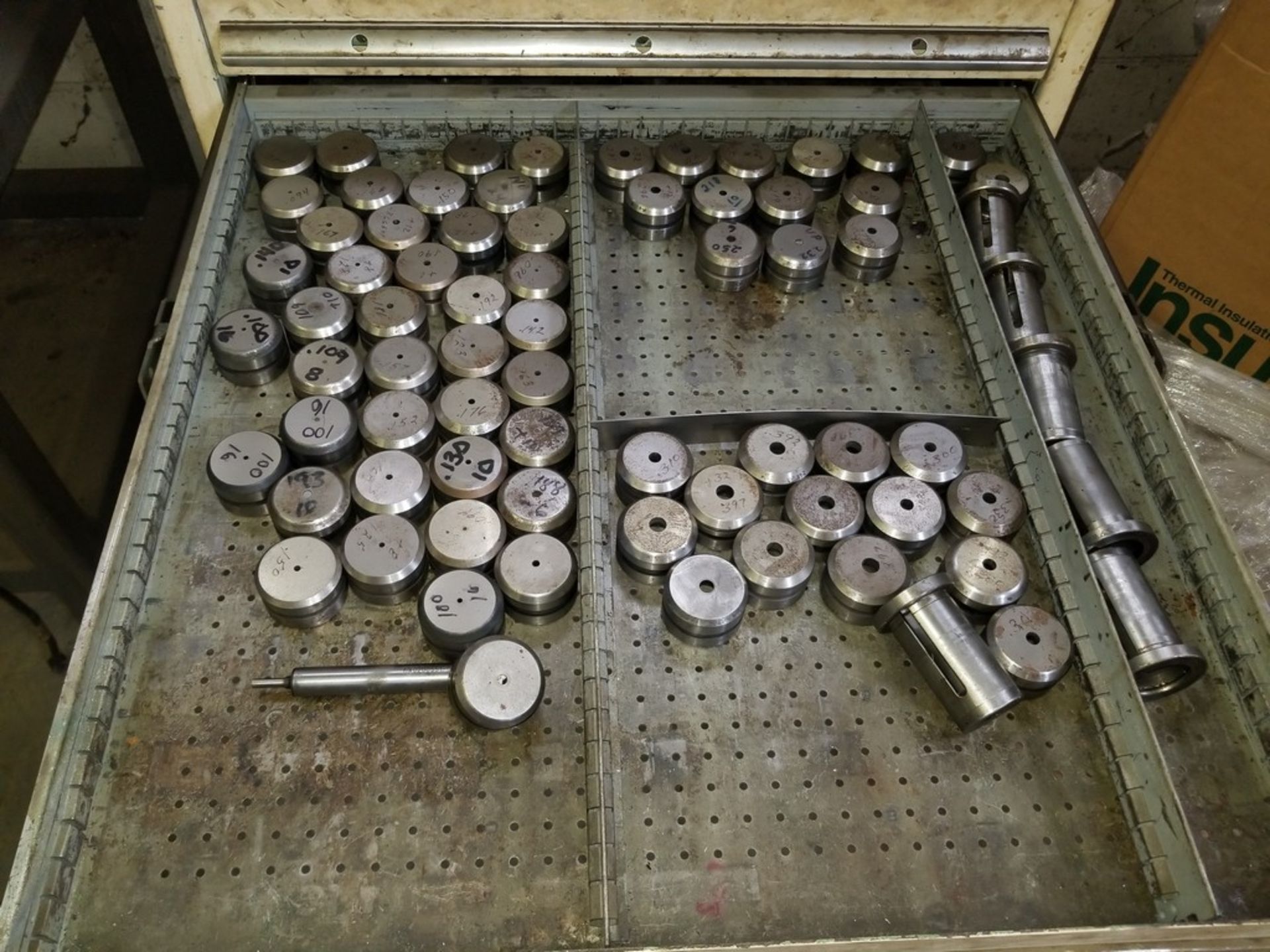 Assorted Punches and Other Tooling Inside Rolling Toolbox - Image 2 of 7