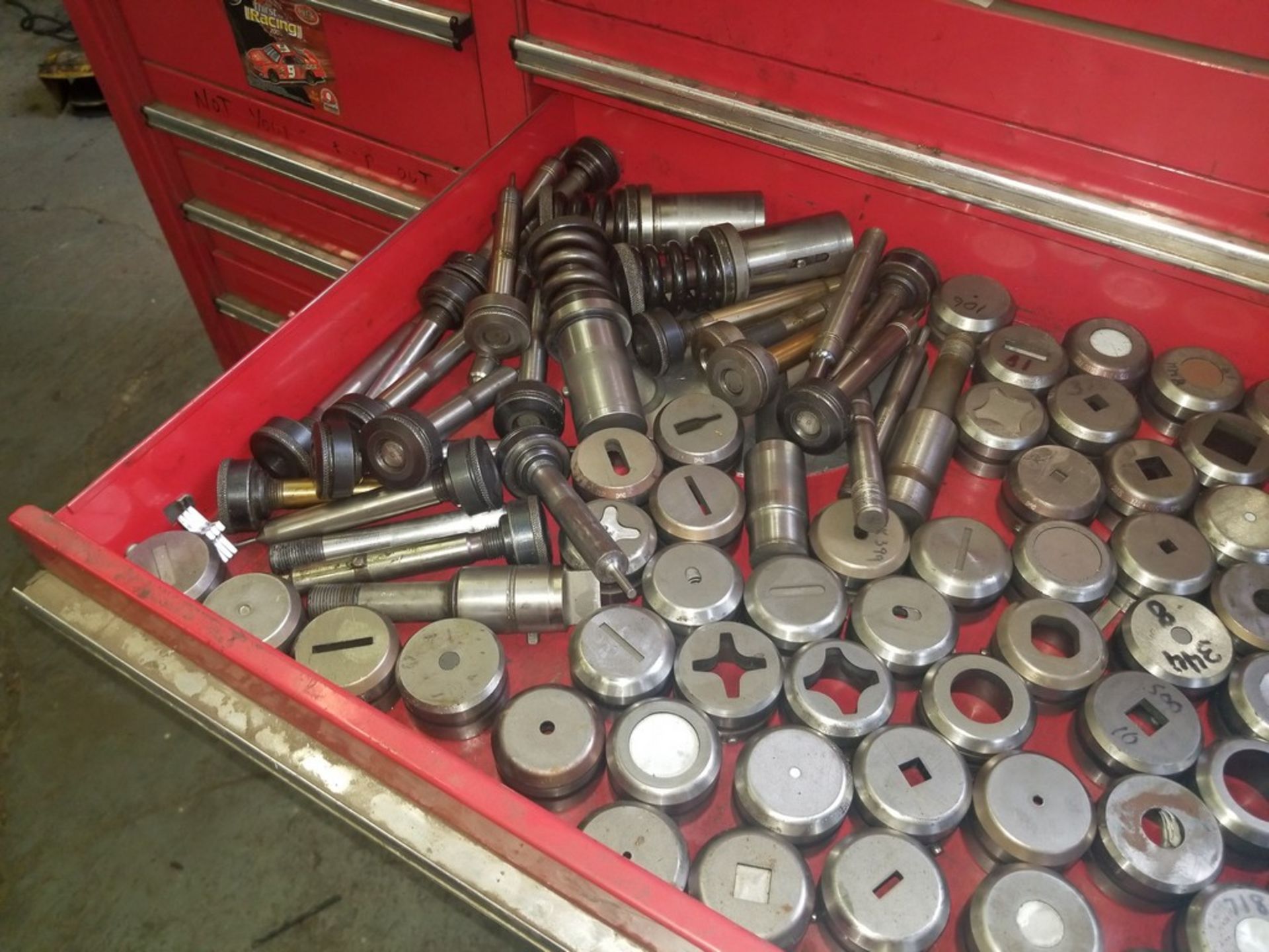 Matco Red Rolling Tool Box and Contents - Image 4 of 22