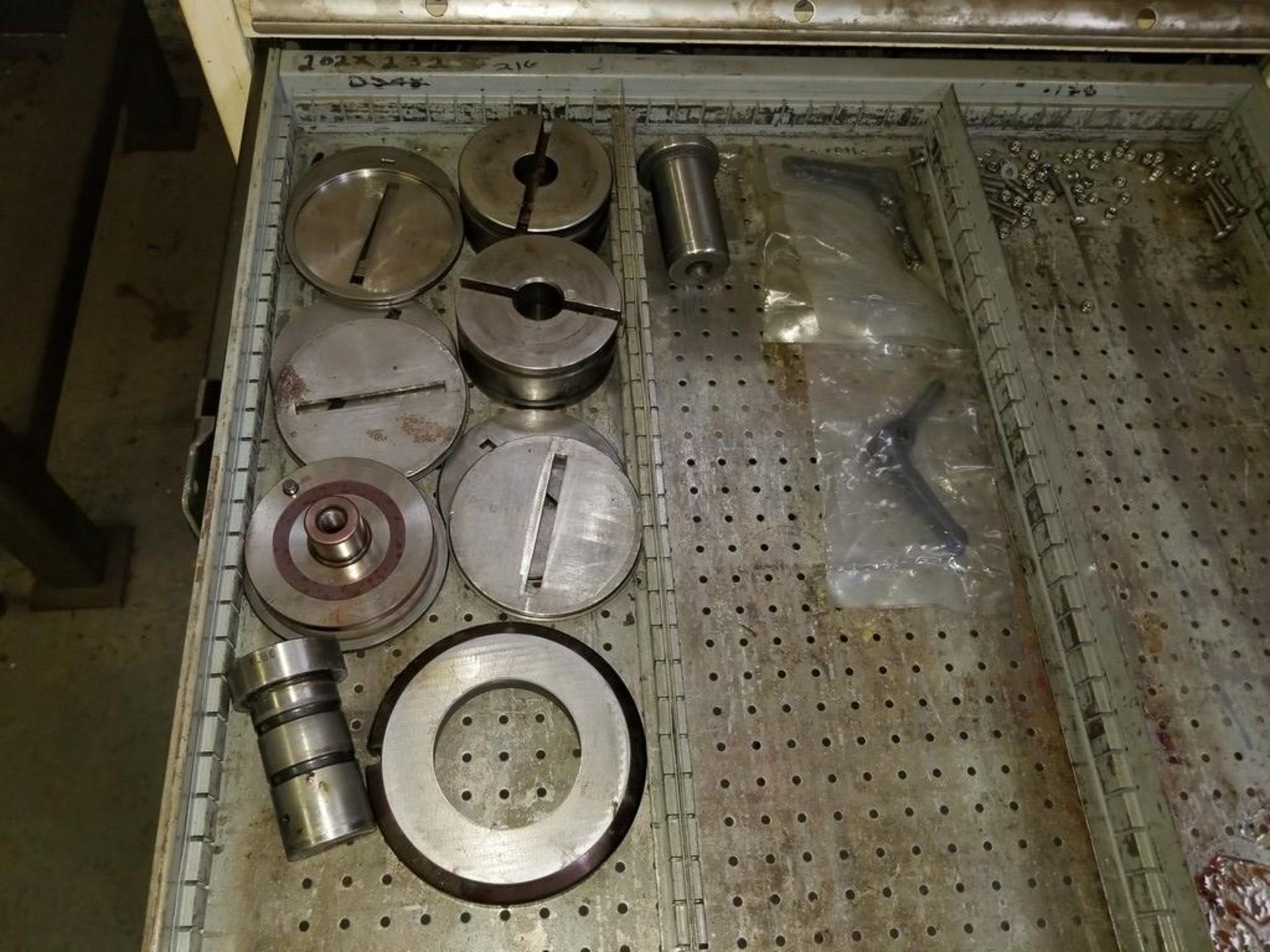 Assorted Punches and Other Tooling Inside Rolling Toolbox - Image 4 of 7