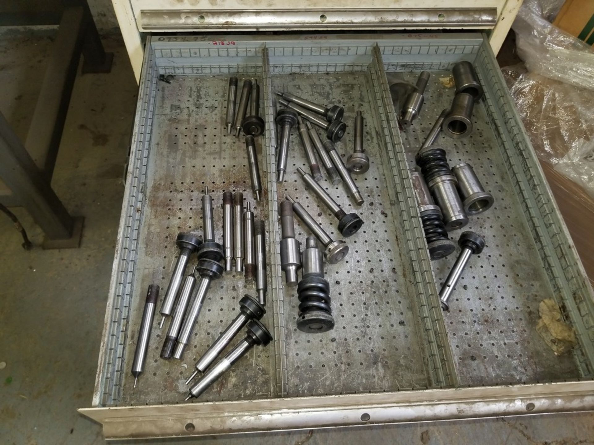 Assorted Punches and Other Tooling Inside Rolling Toolbox - Image 5 of 7