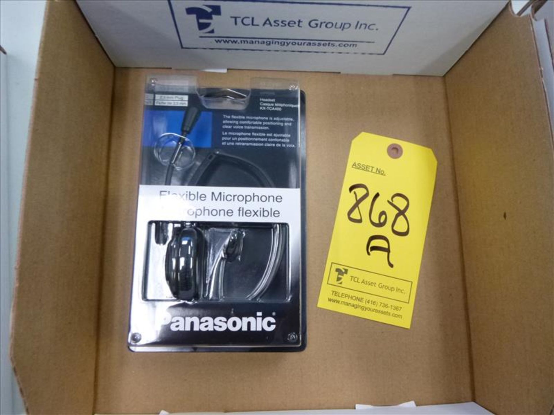 Panasonic telephone head set [1]