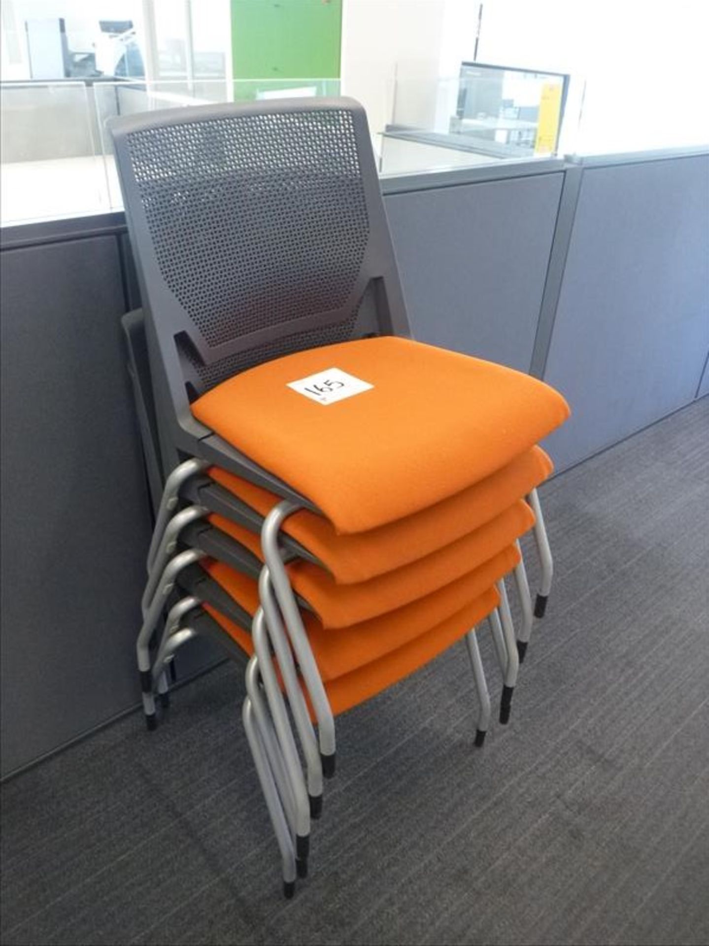 (4) chairs, stackable [3]