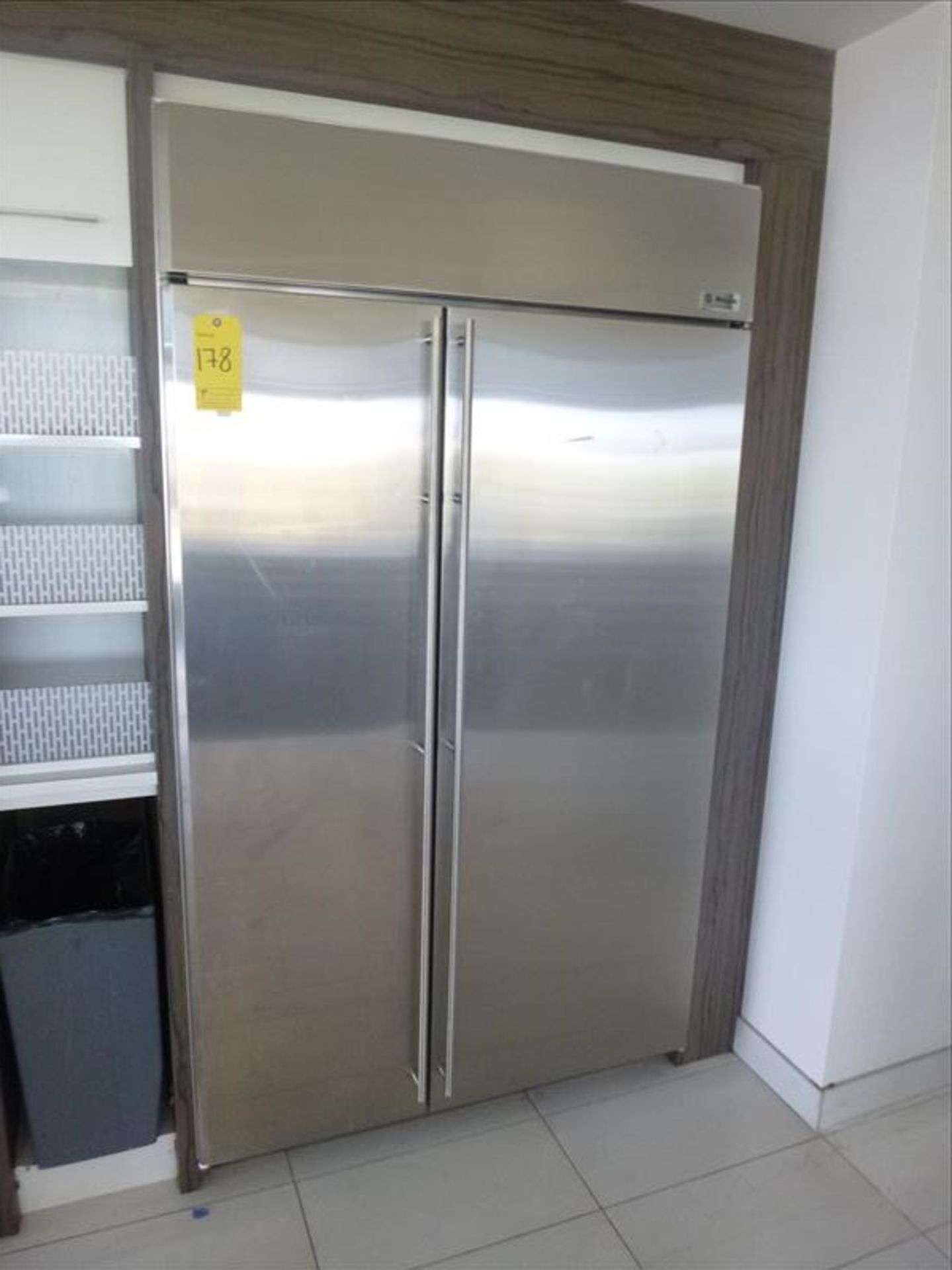 GE Monogram refrigerator, 2-door, s/s [FLR4]