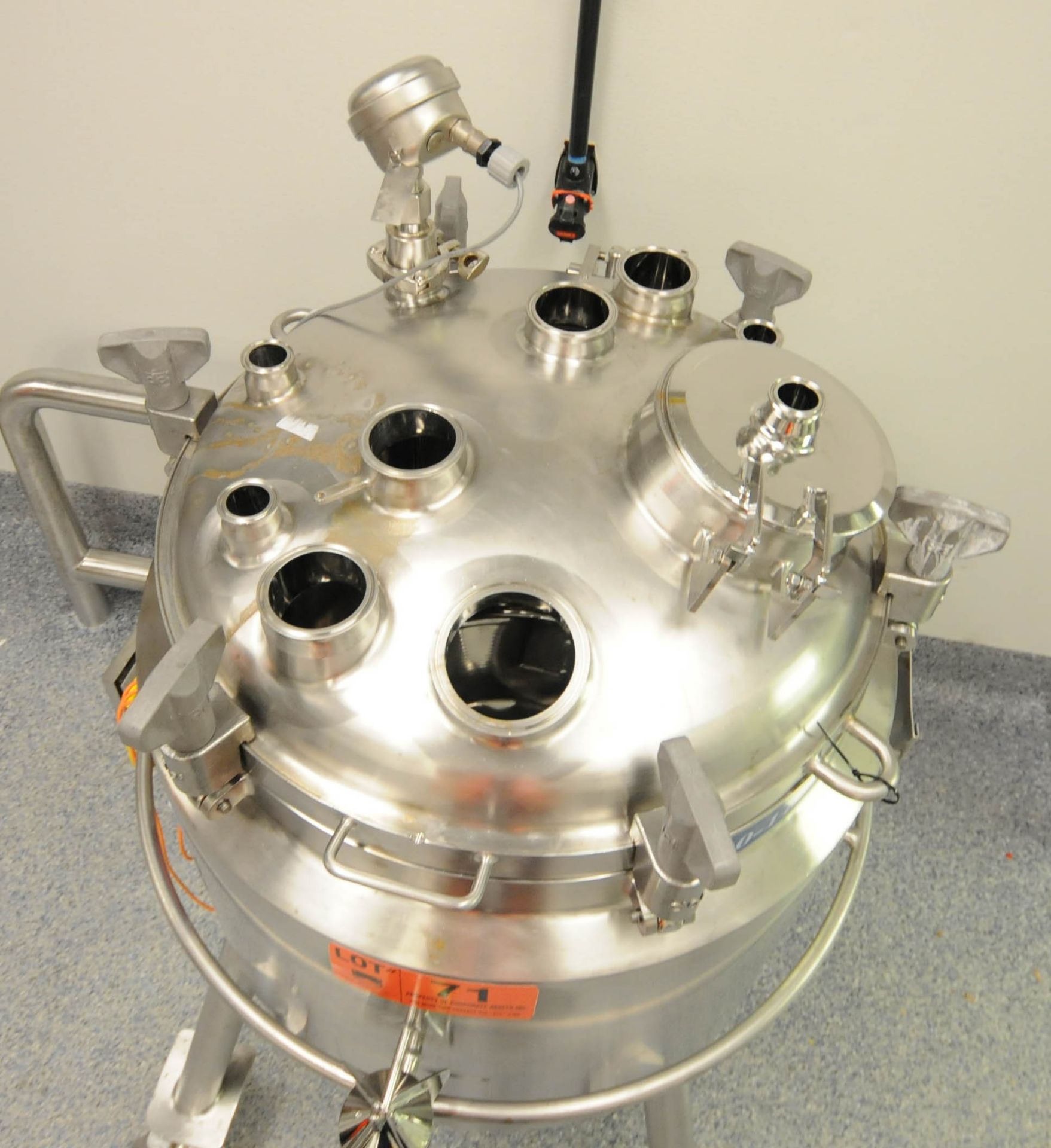 DCI (2009) AHF-M NANO PORTABLE JACKETED STAINLESS STEEL REACTOR VESSEL WITH 200 LITER CAPACITY, 45 - Image 2 of 7