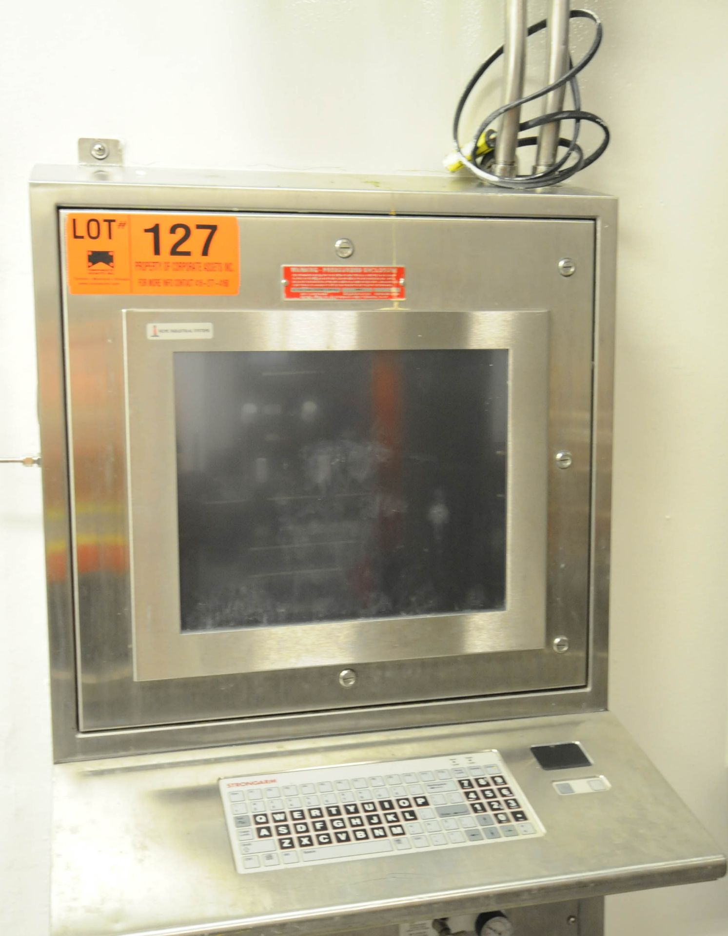 STAINLESS STEEL PLC CONTROL PANEL, (DELAY DELIVERY) (RM 405) (DELAY DELIVERY JULY 2018) [LOT 127 -