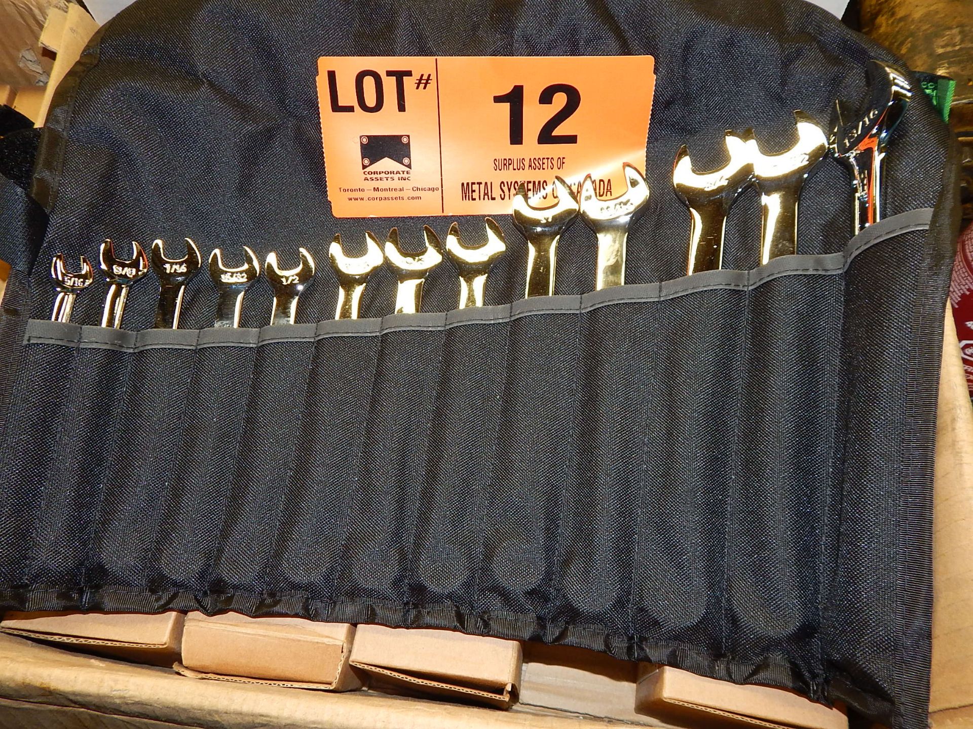 LOT/ FALCON 5/16" TO 13/16" WRENCH SET