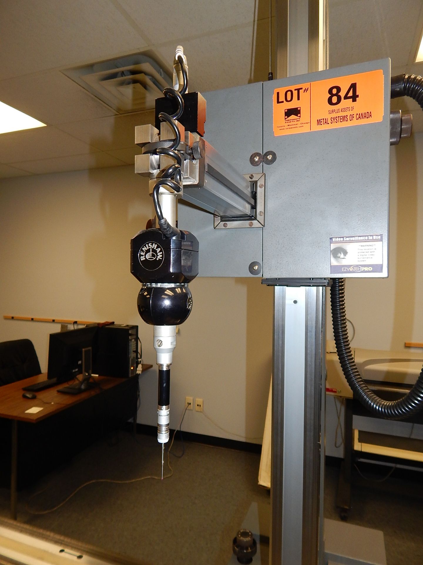 BROWN & SHARPE 2 AXIS CMM WITH RENSHAW PH10M TOUCH PROBE, MEASURING ENVELOPE X-96", Y-40",Z-46", - Image 4 of 4