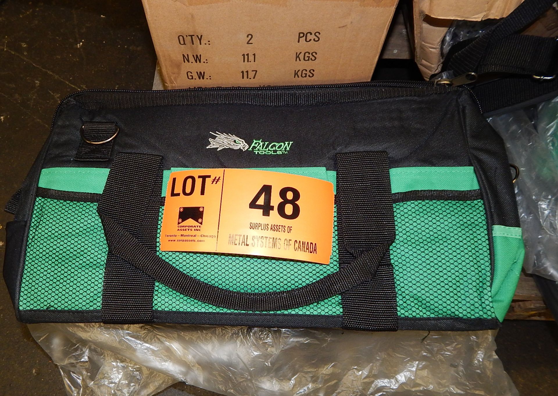 LOT/ FALCON TOOL BAGS