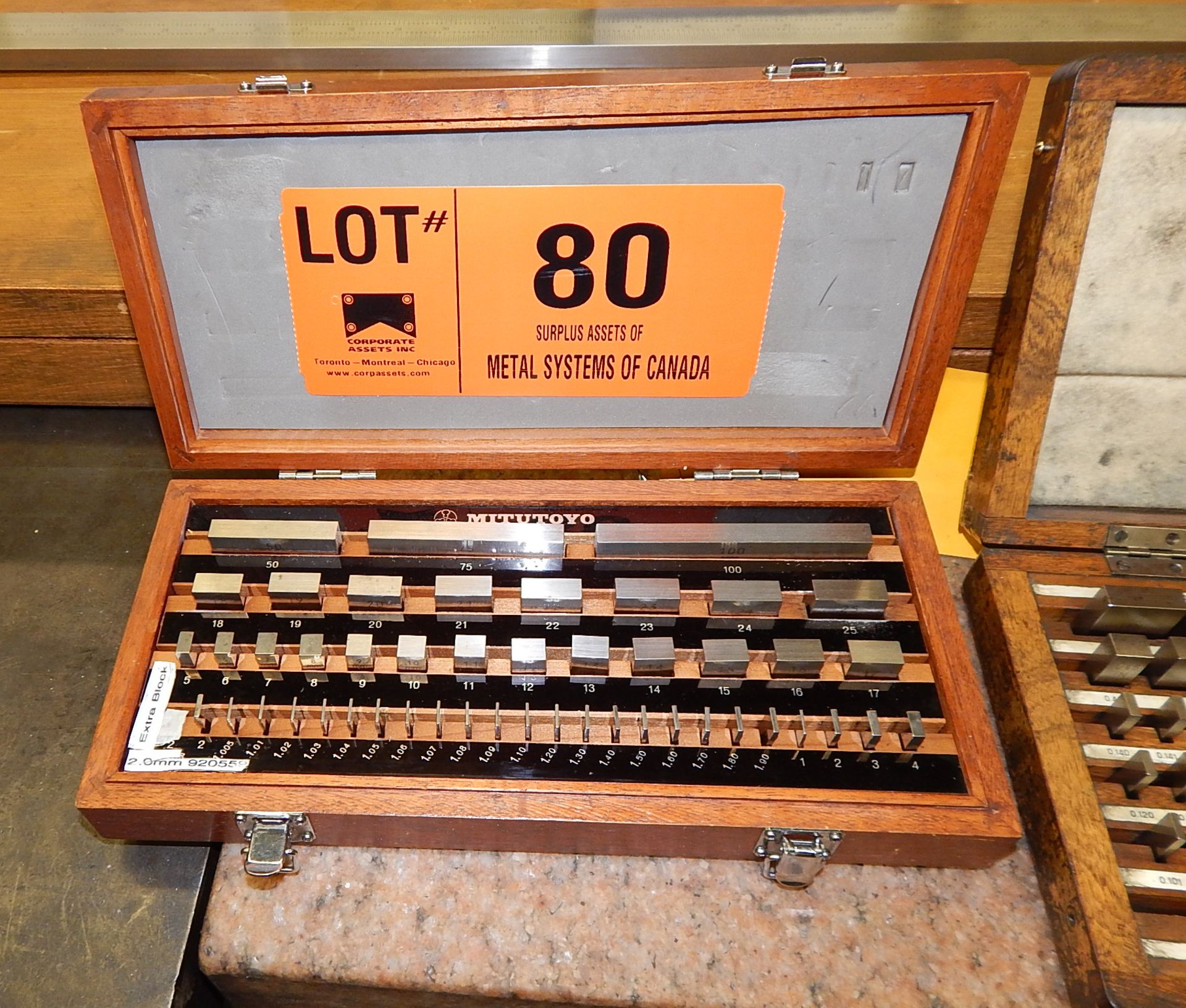 LOT/ GAUGE BLOCK SET