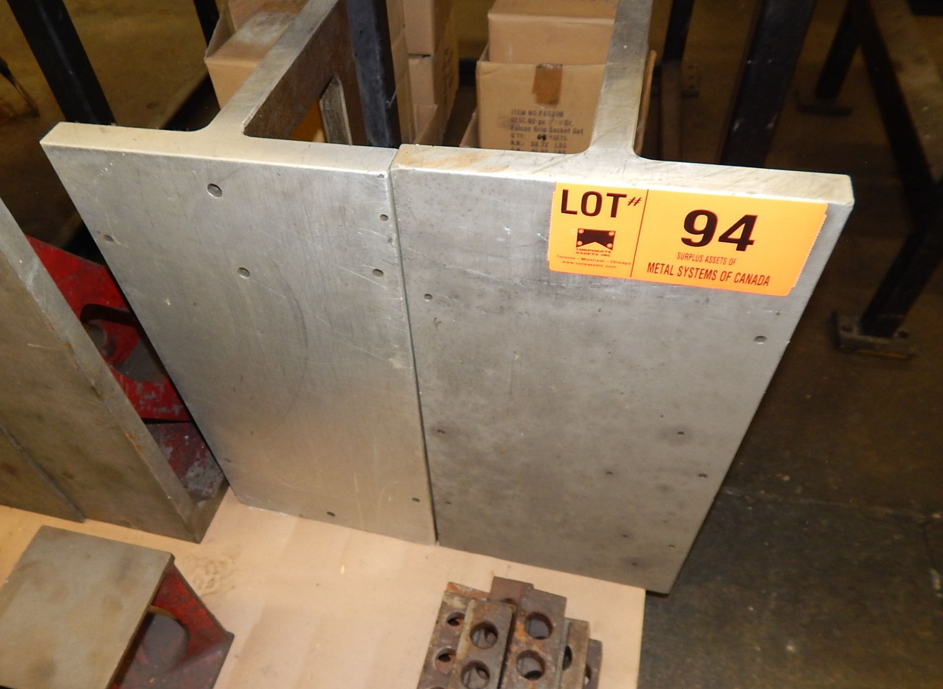 24" X 12" ANGLE PLATES