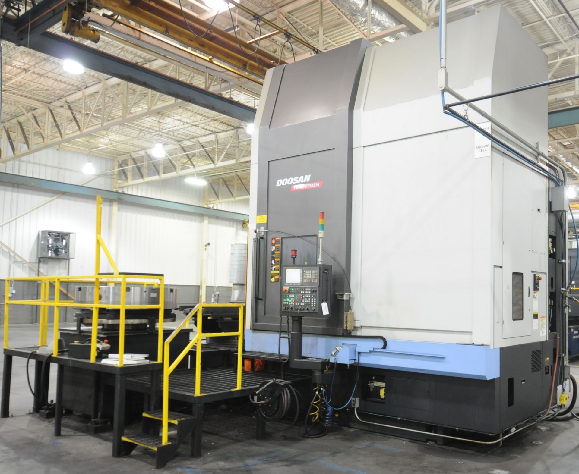 DOOSAN (2012) PUMA VTS1214 CNC VERTICAL TURNING CENTER (VTS 1214 #5) - Image 7 of 27