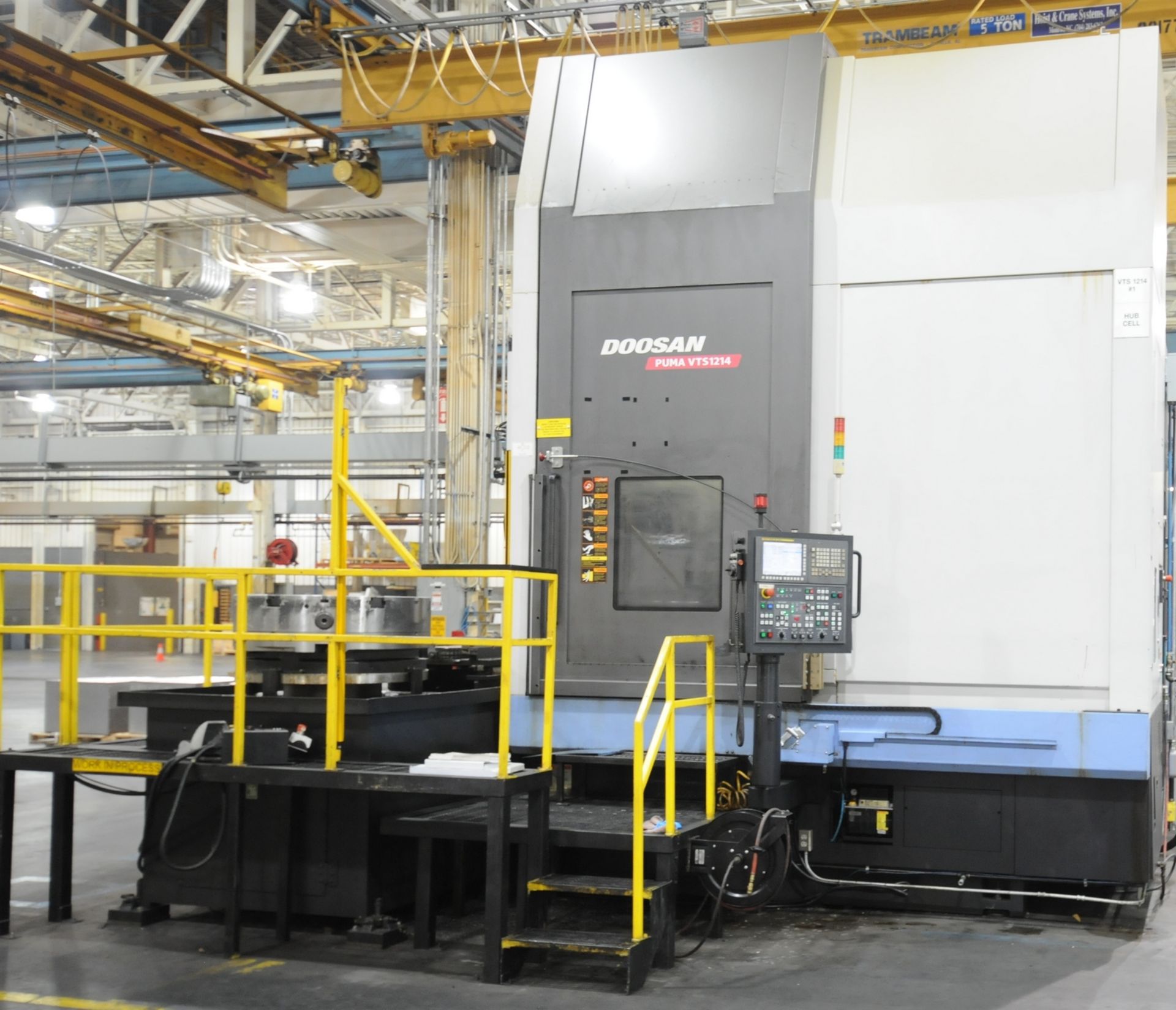 DOOSAN (2012) PUMA VTS1214 CNC VERTICAL TURNING CENTER (VTS 1214 #1) - Image 3 of 23