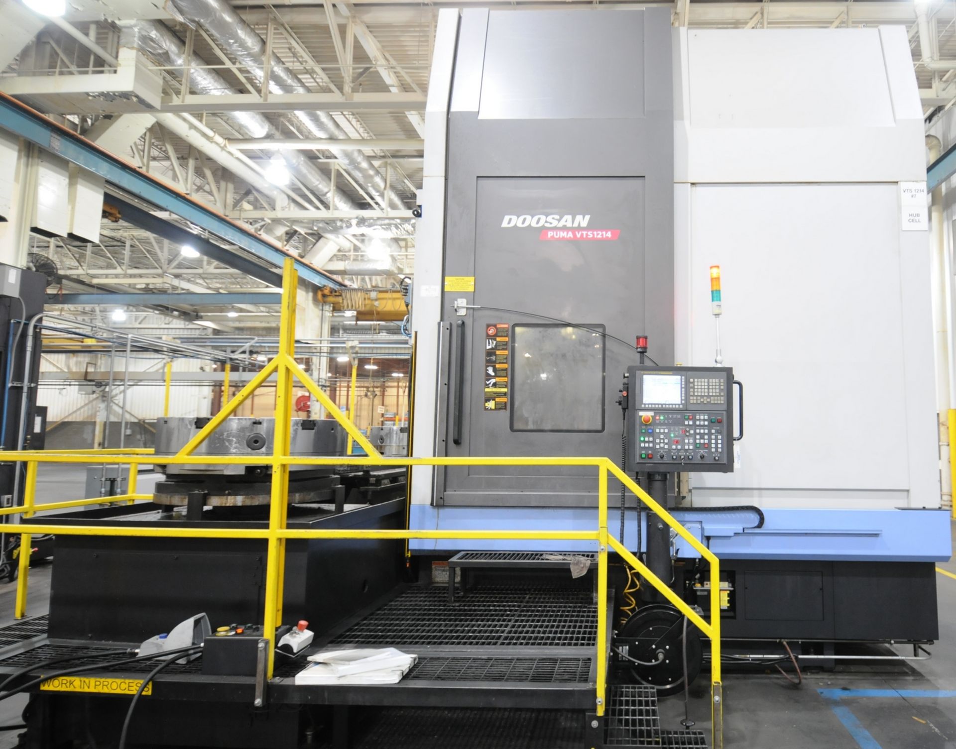 DOOSAN (2012) PUMA VTS1214 CNC VERTICAL TURNING CENTER (VTS 1214 #7) - Image 3 of 25