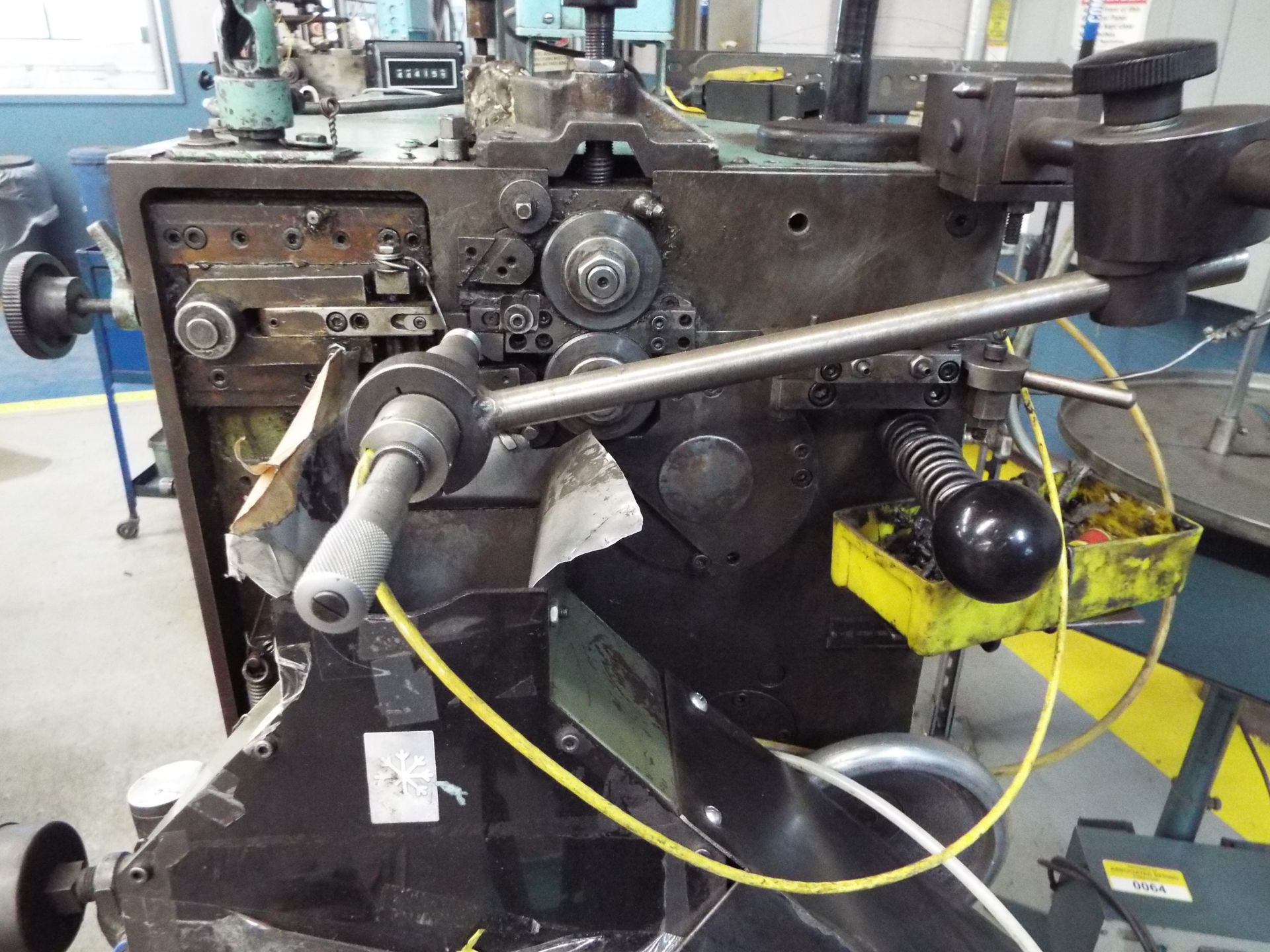 TORIN W100-A SPRING COILING MACHINE WITH MOYER EUROGAGE DIGITAL SPRING GAUGE, 0.003-0.015MM WIRE - Image 2 of 5