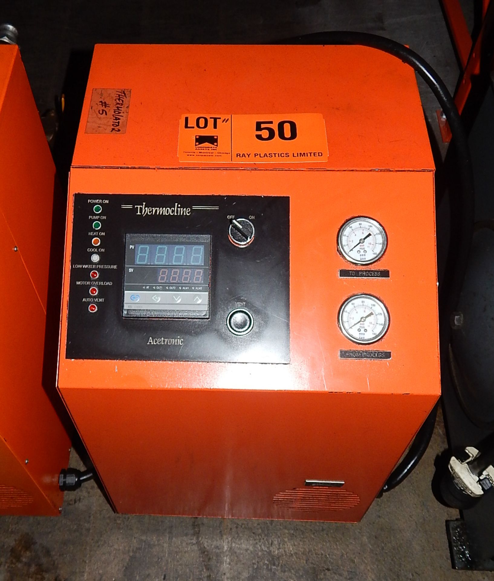 ACETRONIC THERMO-CLINE THERMOLATOR WITH PLC CONTROL