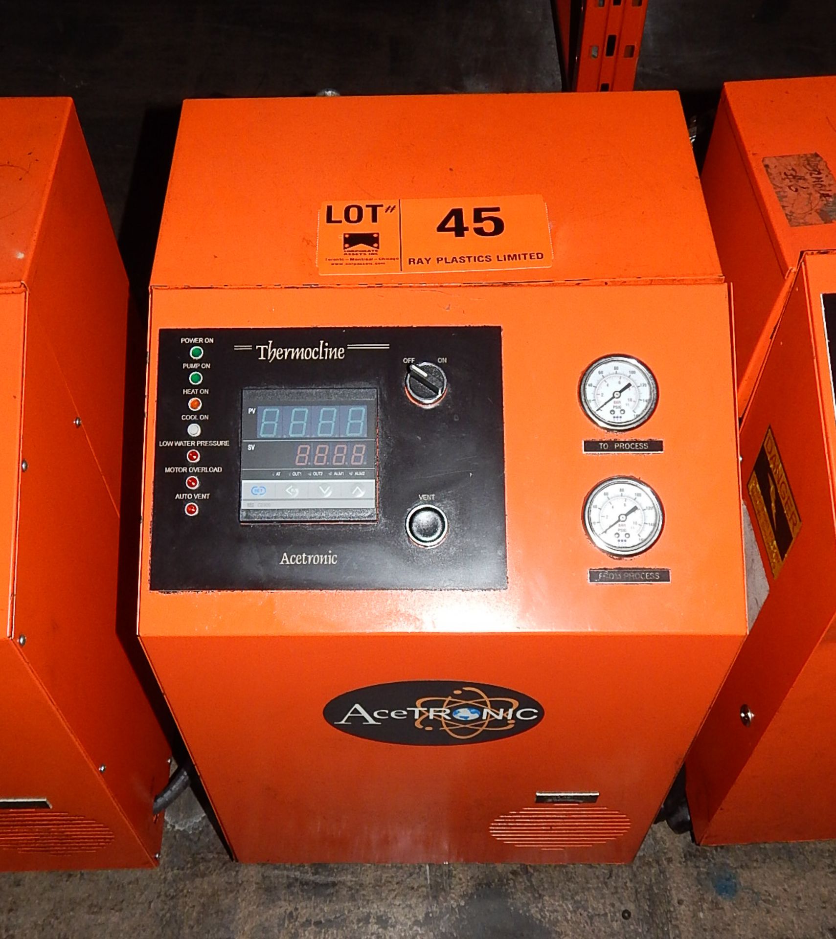 ACETRONIC THERMO-CLINE THERMOLATOR WITH PLC CONTROL