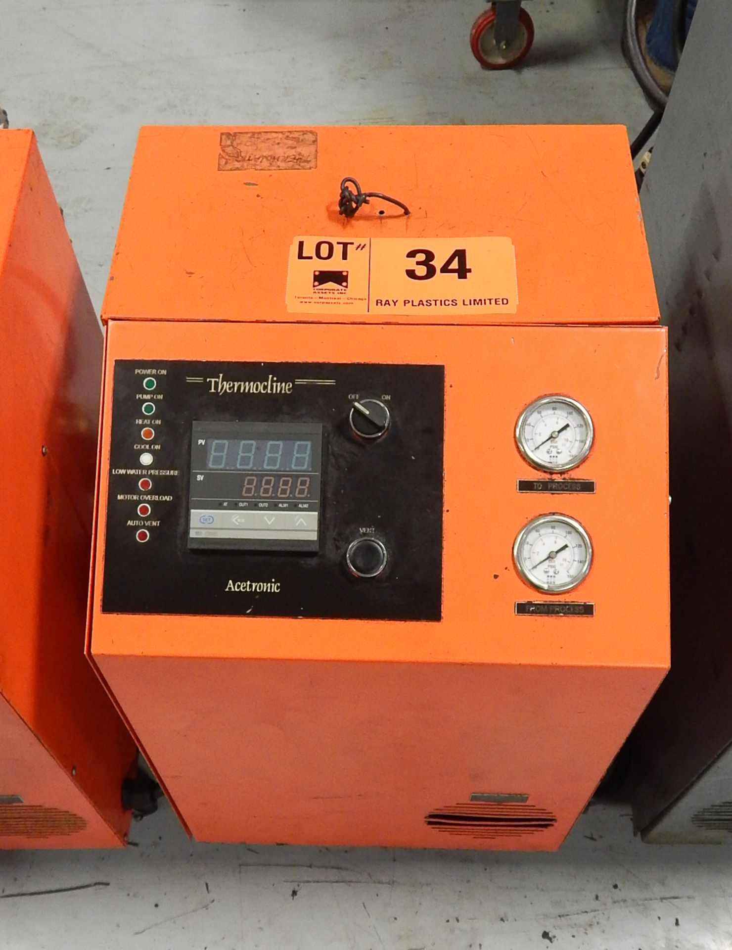 ACETRONIC THERMO-CLINE THERMOLATOR WITH PLC CONTROL