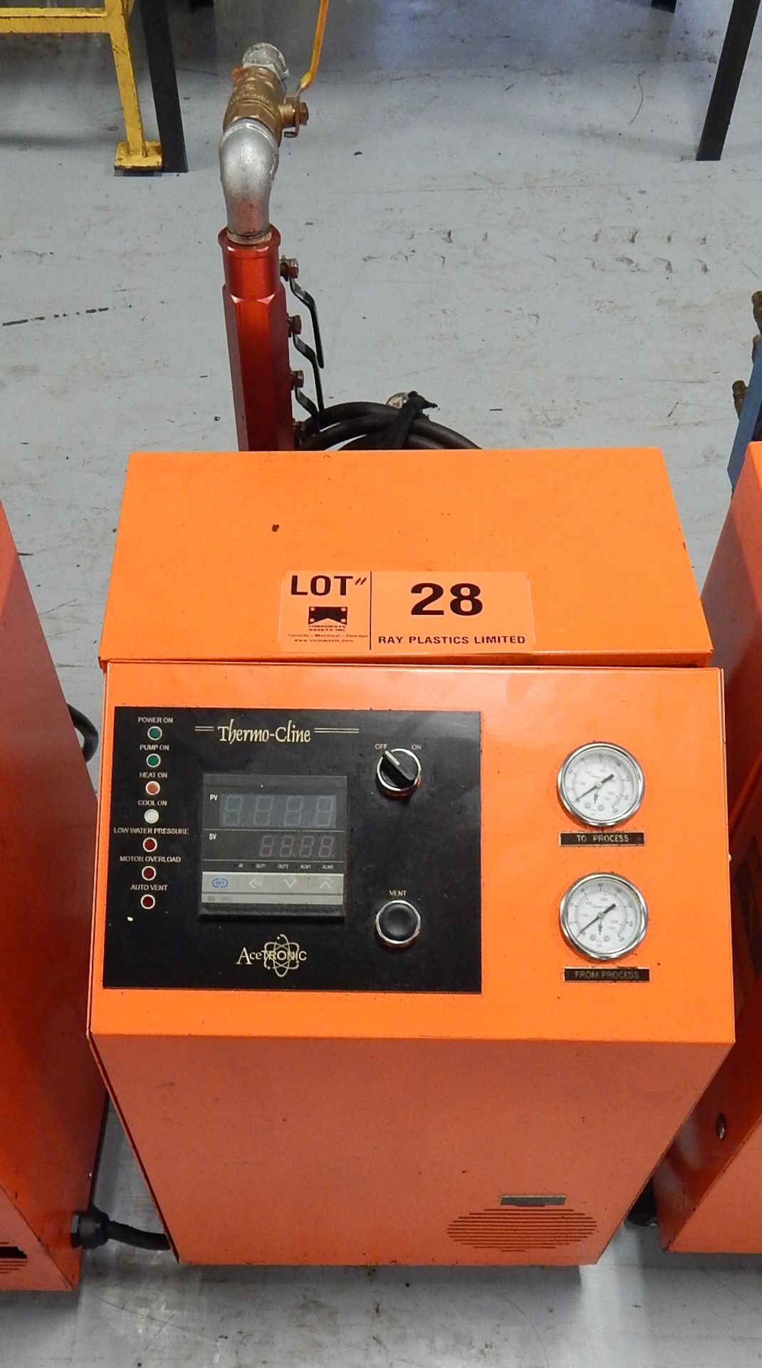 ACETRONIC THERMO-CLINE THERMOLATOR WITH PLC CONTROL