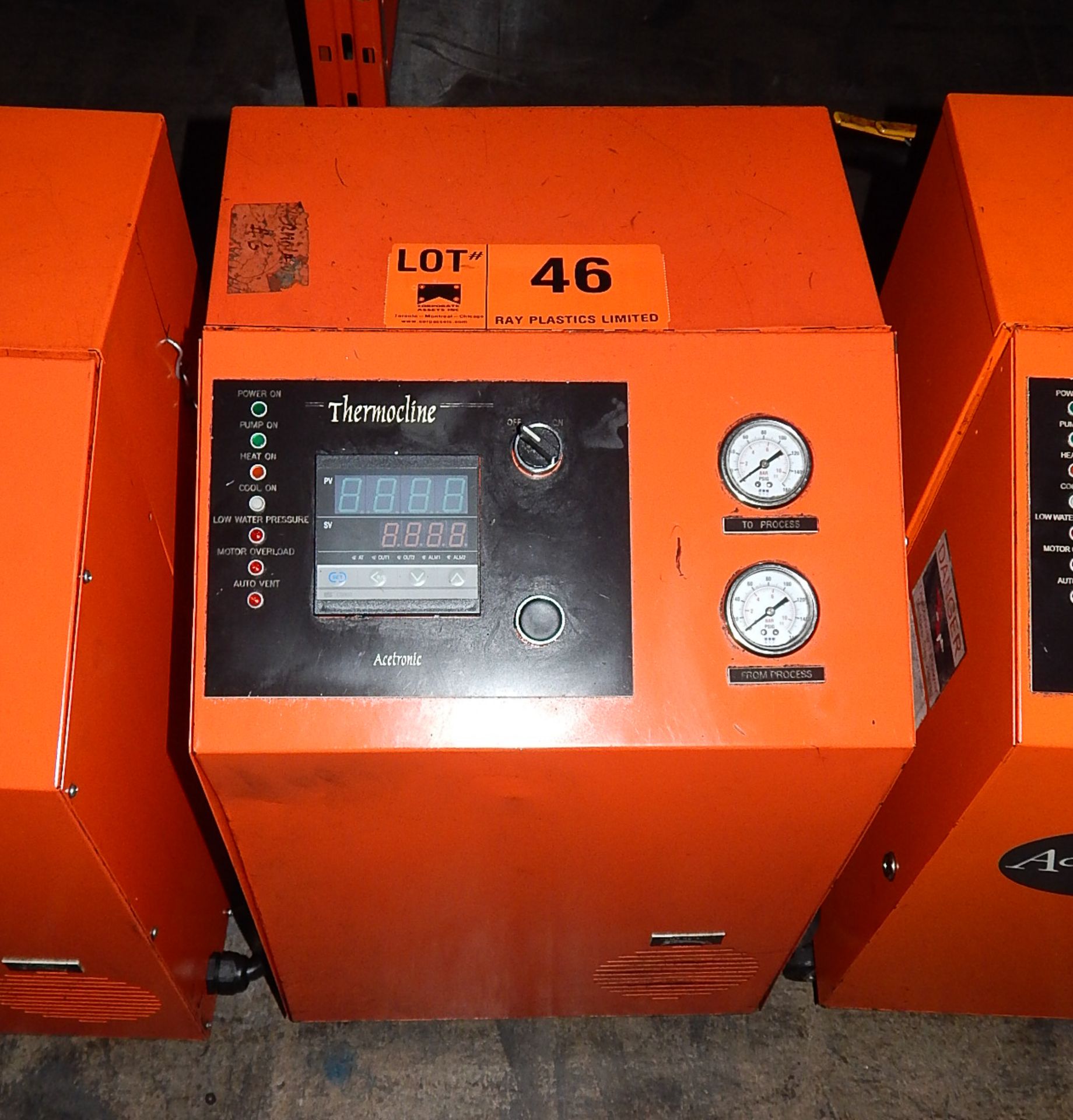 ACETRONIC THERMO-CLINE THERMOLATOR WITH PLC CONTROL