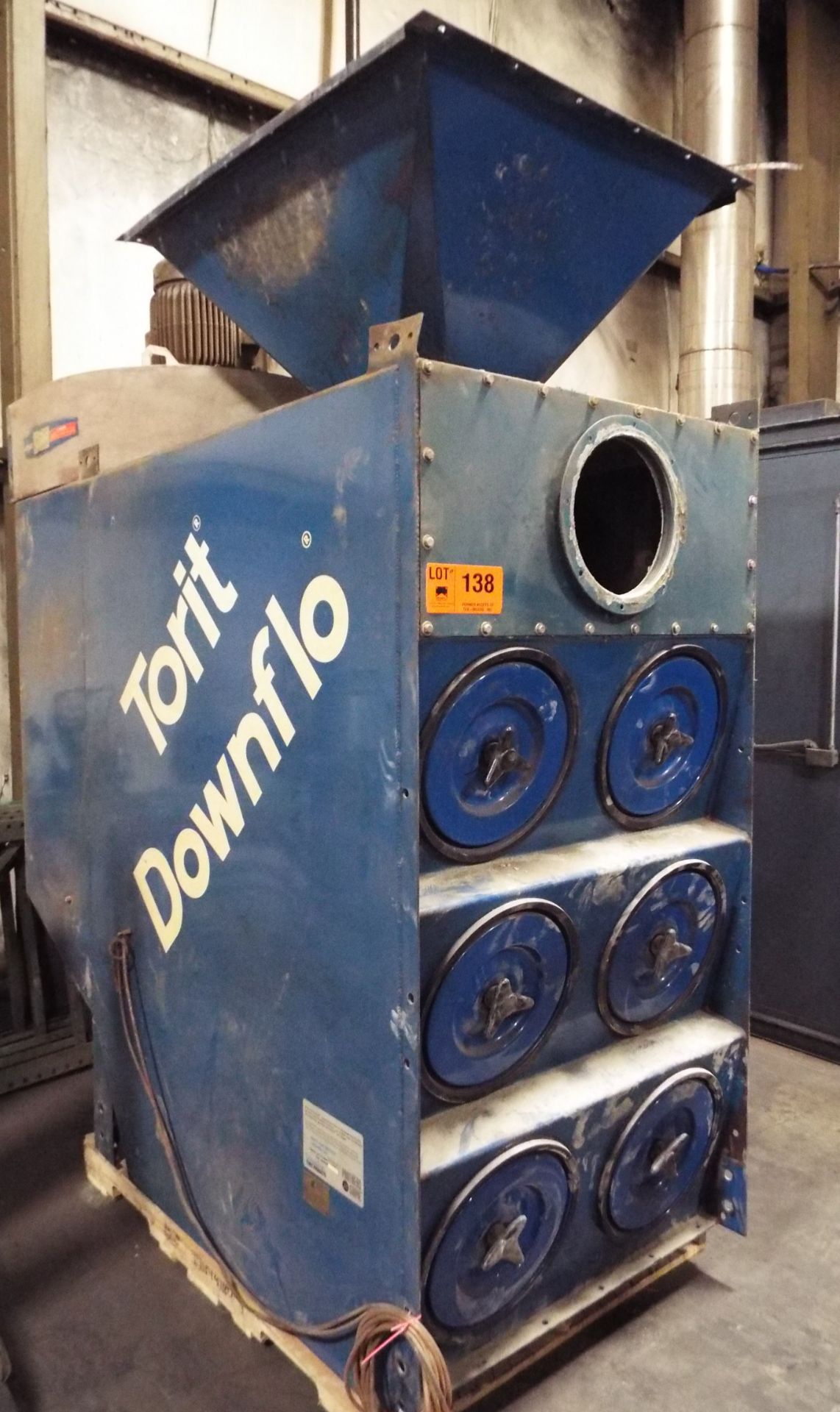 DONALDSON TORIT DFT3-12 CARTRIDGE TYPE DUST COLLECTOR WITH 15 HP MOTOR, S/N: IG616138-003 (CI)