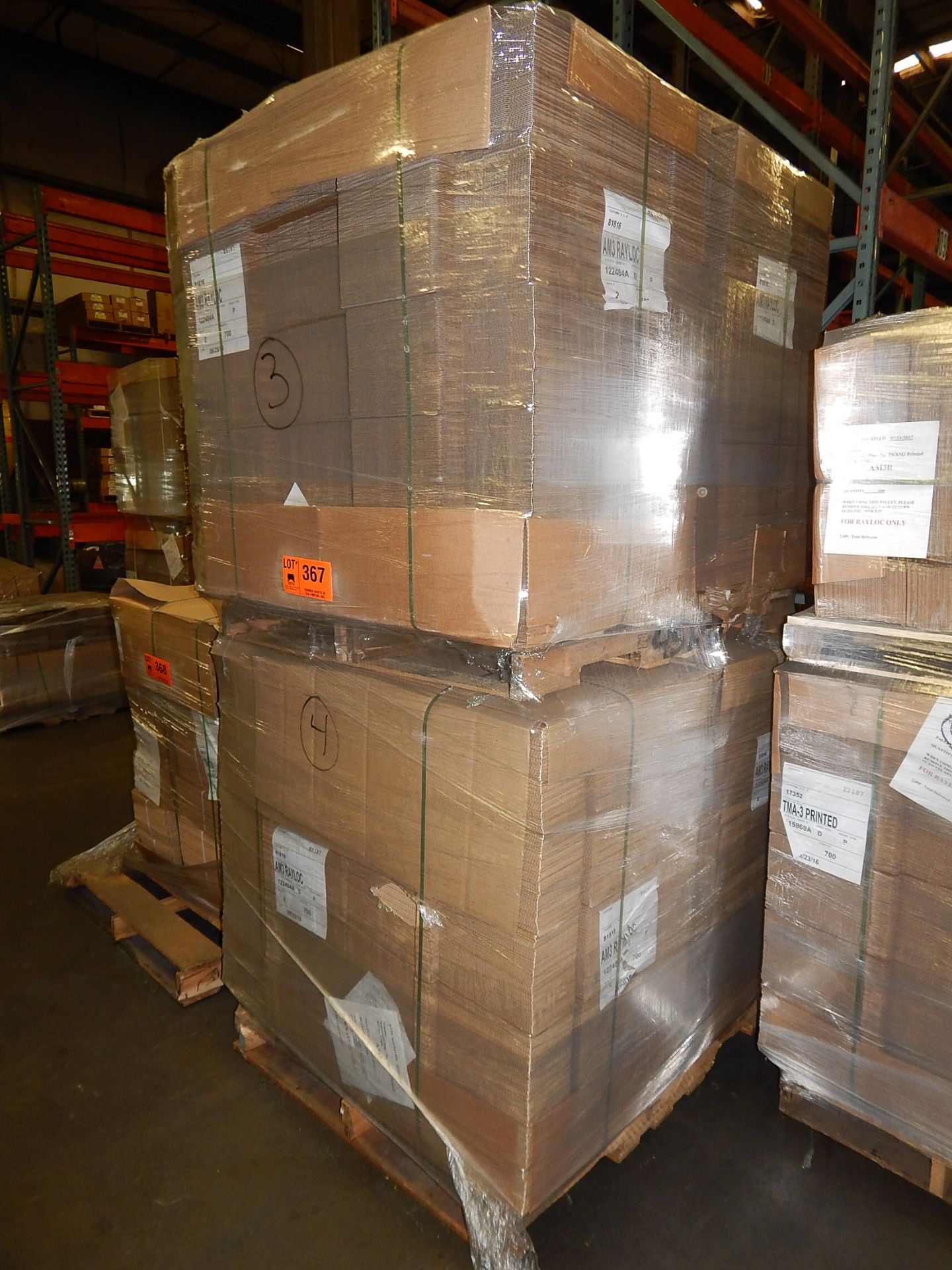 LOT/ APPROX. 1400 BOXES - Image 2 of 3