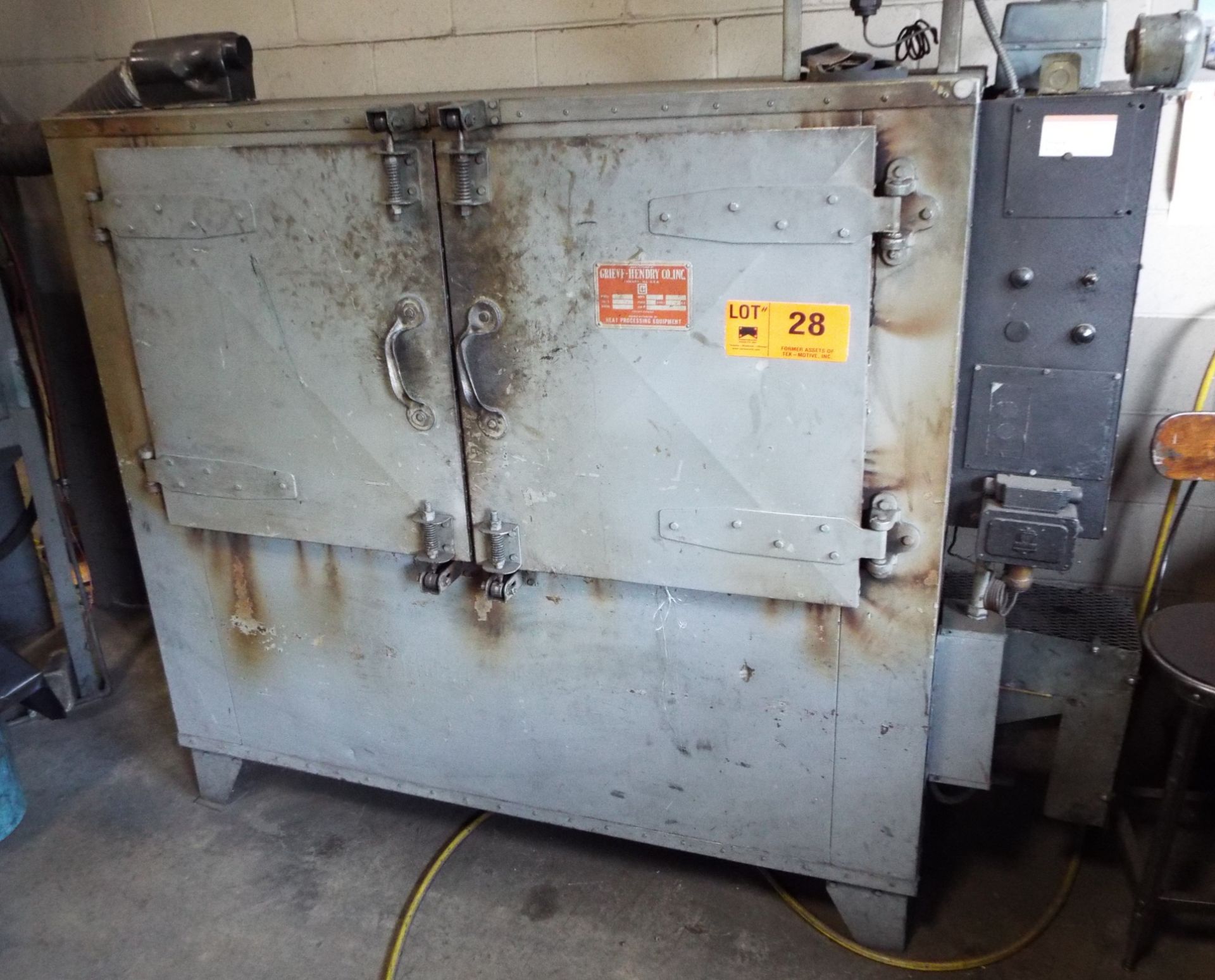 GRIEVE HENRY HX-500 ELECTRODE STABILIZING OVEN S/N: 23055 (CI)