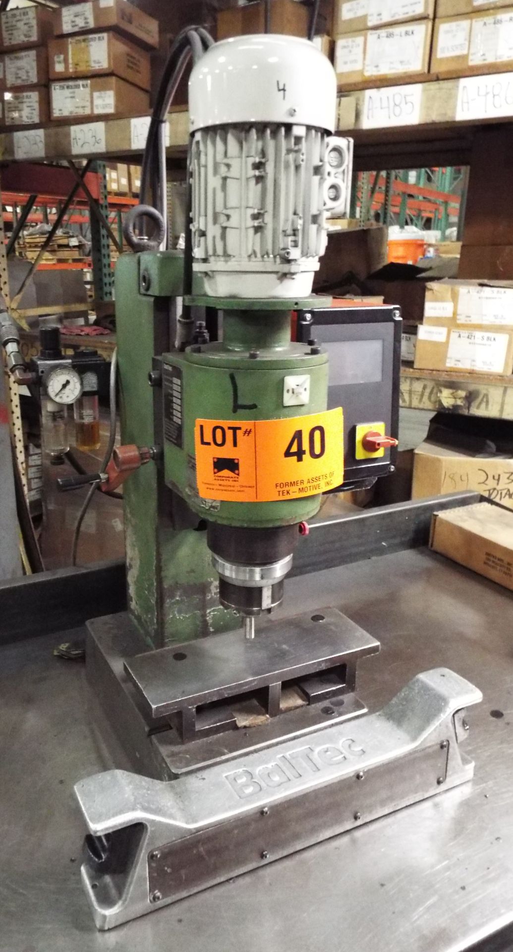 BALTEC RN231 INSERTION PRESSES WITH BALTEC DIGITAL CONTROLS, 0.5 HP, 1650 RPM, S/N: 231.0747