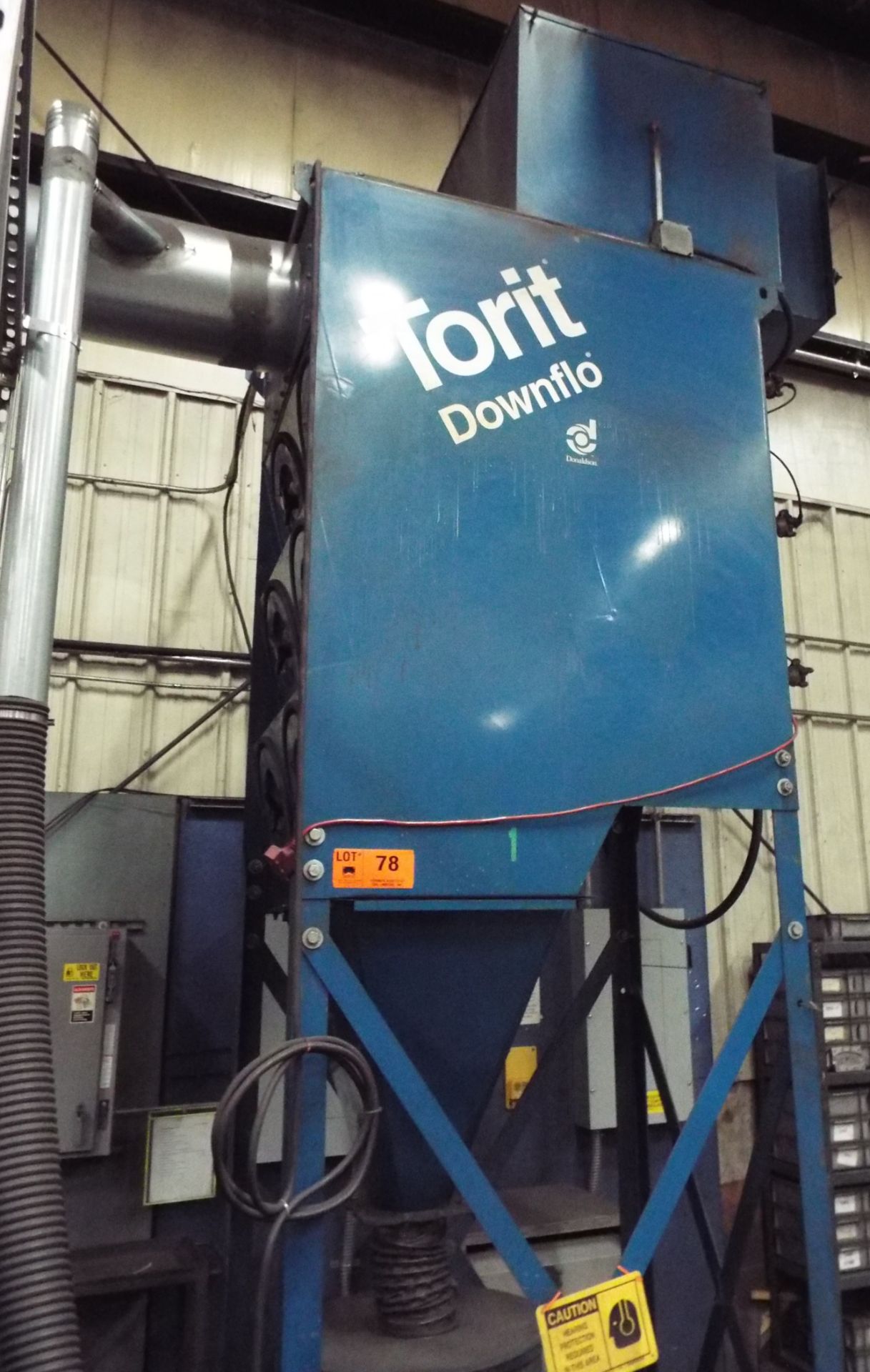 DONALDSON TORIT DFT3-6 CARTRIDGE TYPE DUST COLLECTOR WITH 5 HP MOTOR, S/N: IG551534-001 (CI) - Image 2 of 3