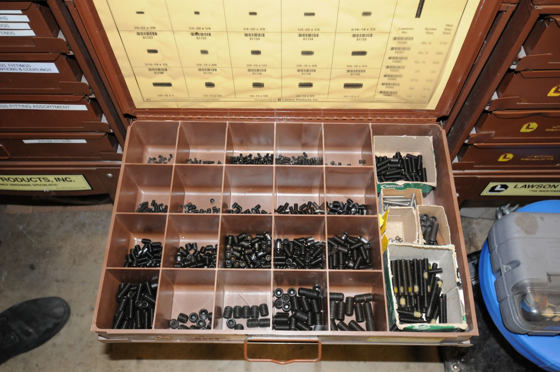 LAWSON INDEXING CABINETS WITH HARDWARE (LOCATED IN BURLINGTON - ON) - Image 5 of 5