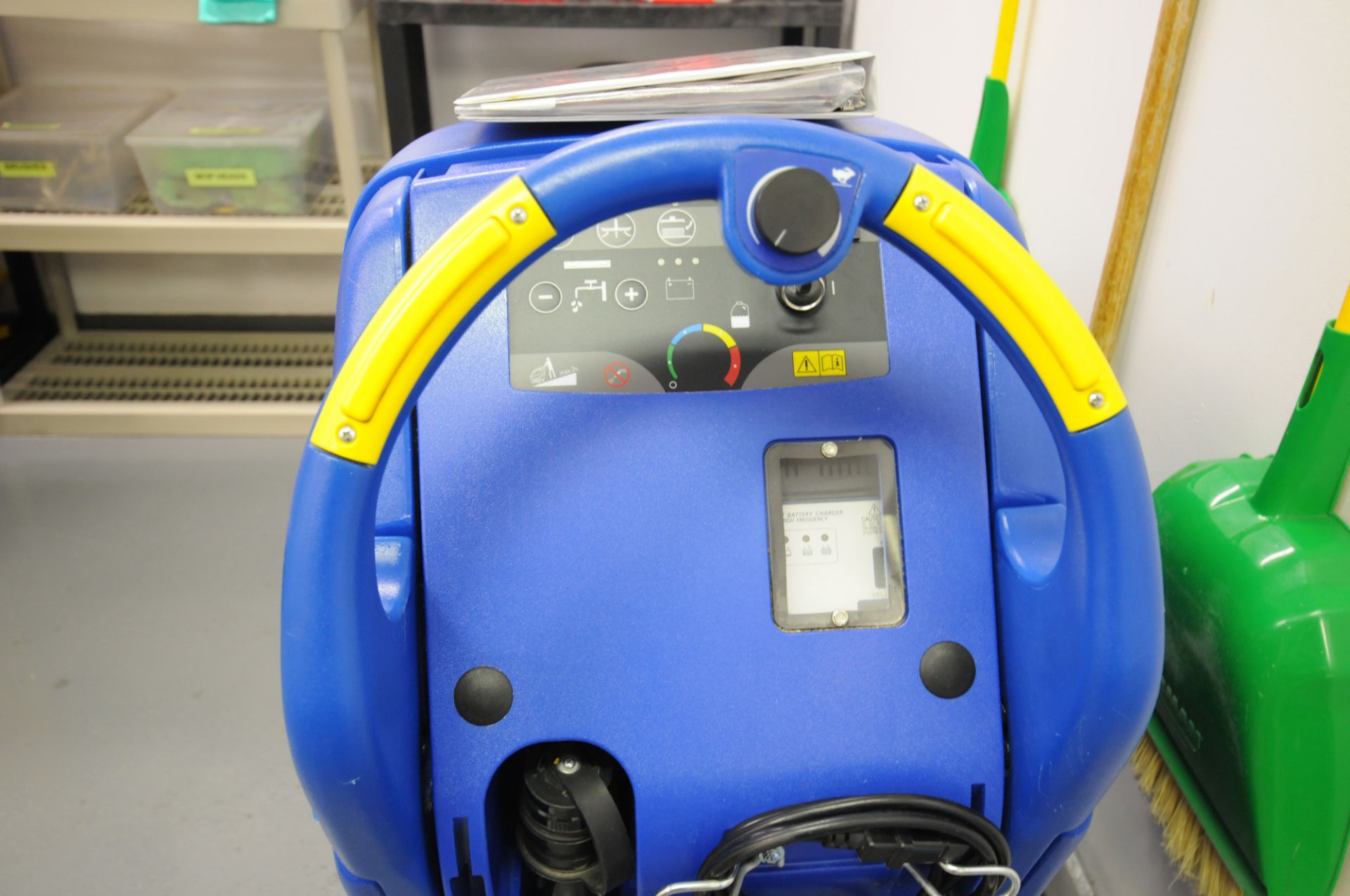 CLARKE (2013) FOCUS II L20 BOOST WALK BEHIND TYPE ELECTRIC FLOOR SCRUBBER WITH AGM BATTERIES, - Image 2 of 5