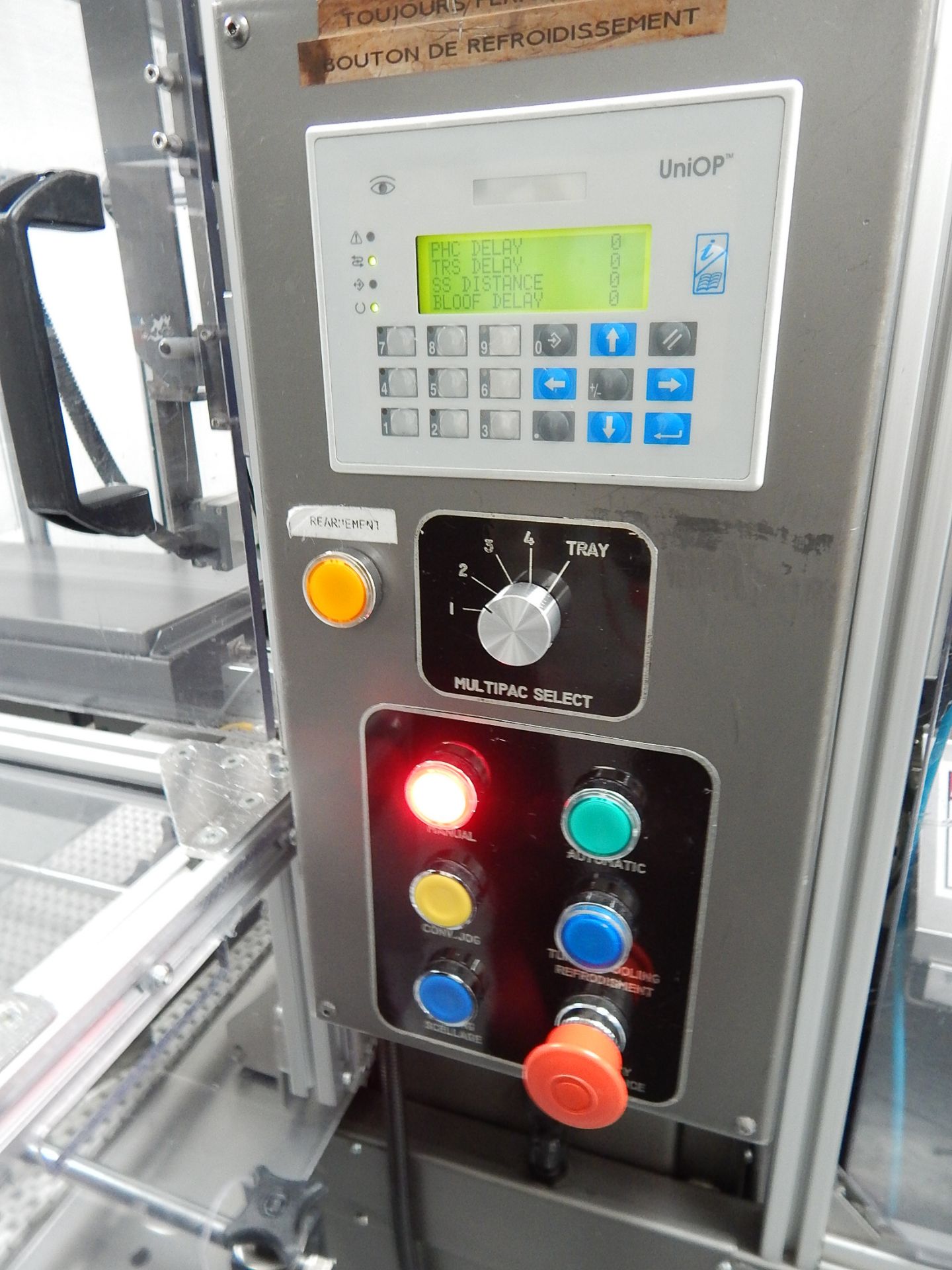 NENOTECH 3020 FILM WRAPPER WITH UNIOP PLC CONTROL S/N N/A (CI) - Image 4 of 5