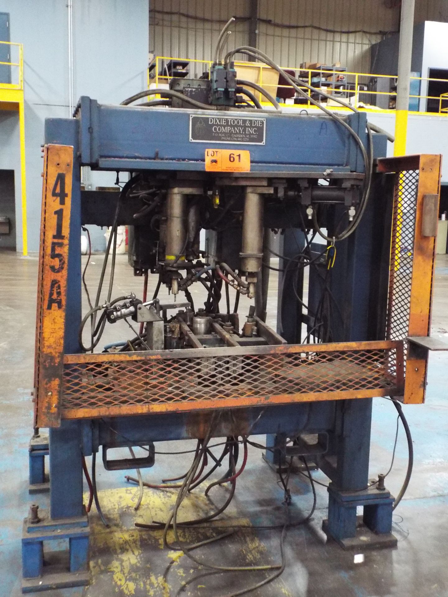 DIXIE TOOL & DIE 200 KVA 3 HEAD AUTOMATIC ASSEMBLY WELDER S/N: N/A (CI)