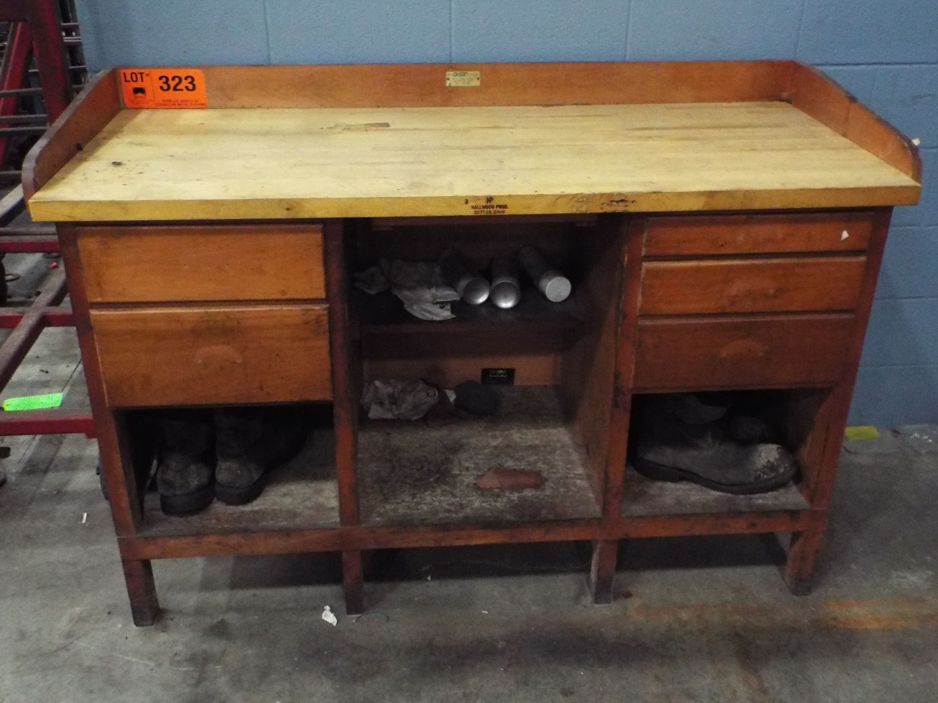 BUTCHER BOCK TOP WORK BENCH