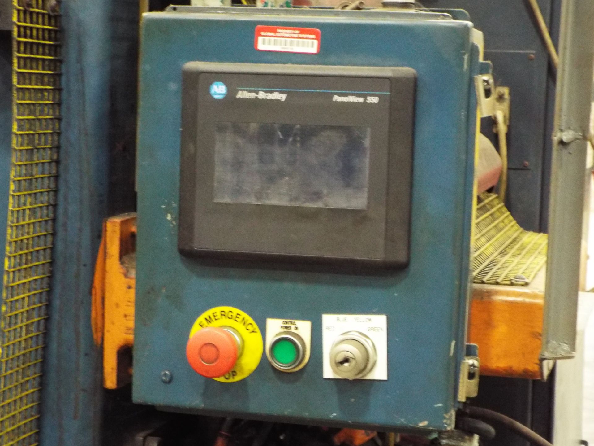 DIXIE TOOL & DIE 80 KVA 3 HEAD ASSEMBLY WELDER WITH ALLEN-BRADLEY PANELVIEW 550 TOUCH SCREEN PLC - Image 2 of 3