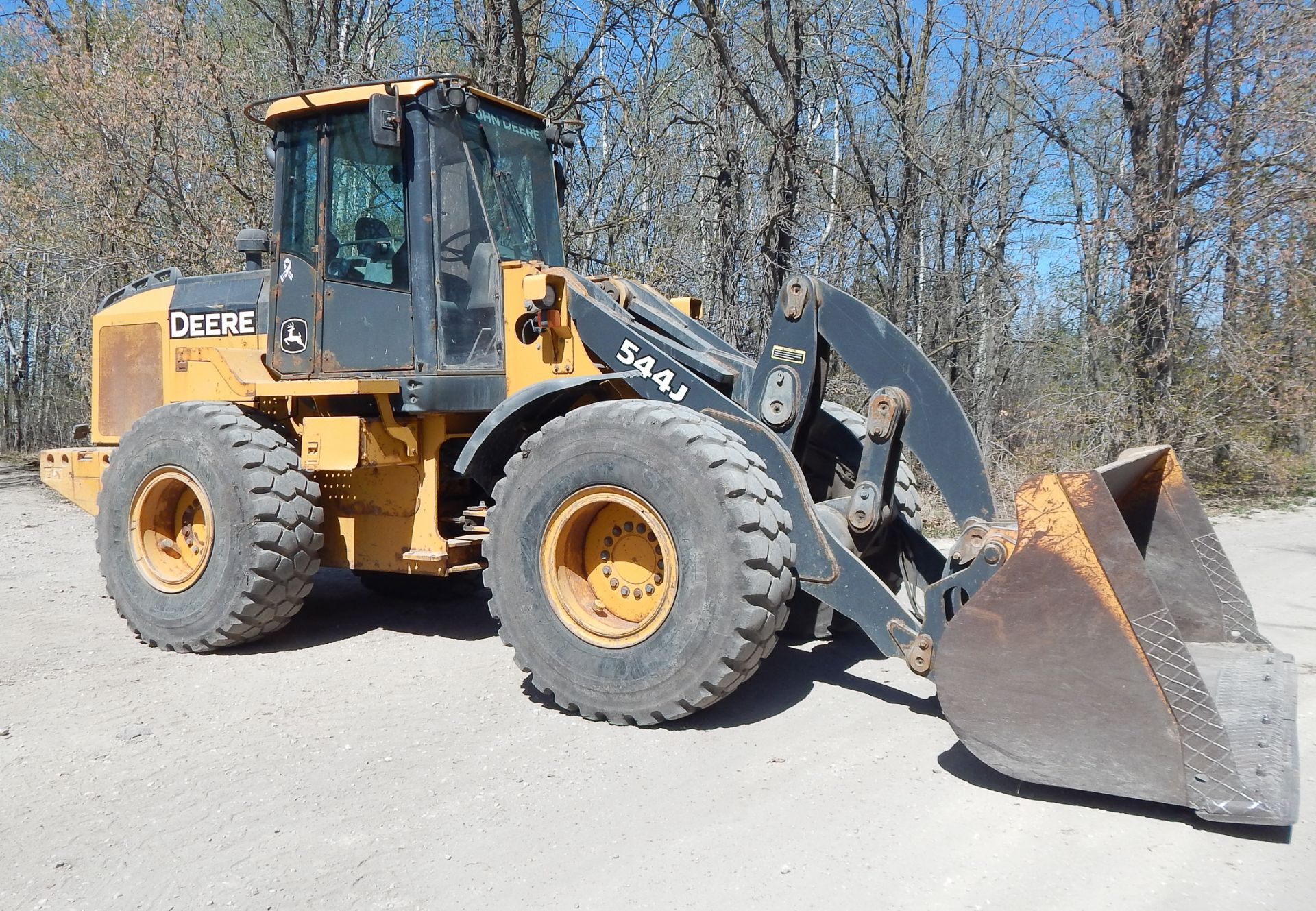 JOHN DEERE 544J ARTICULATING FRONT END WHEEL LOADER WITH JOHN DEERE EW68HDW70 114KW TURBO DIESEL