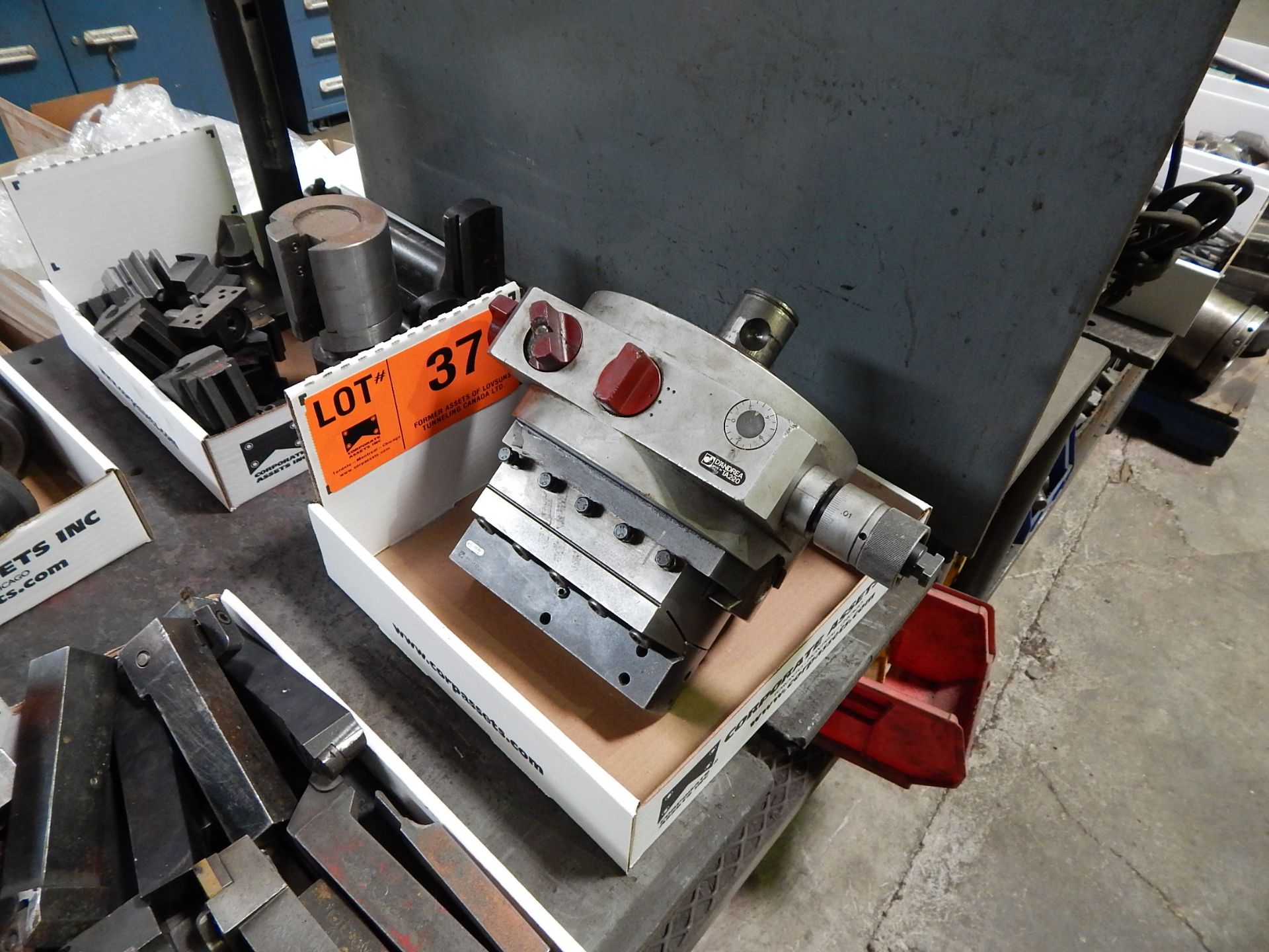 LOT/ OFFSET ANGLE BORING HEAD WITH TOOLING