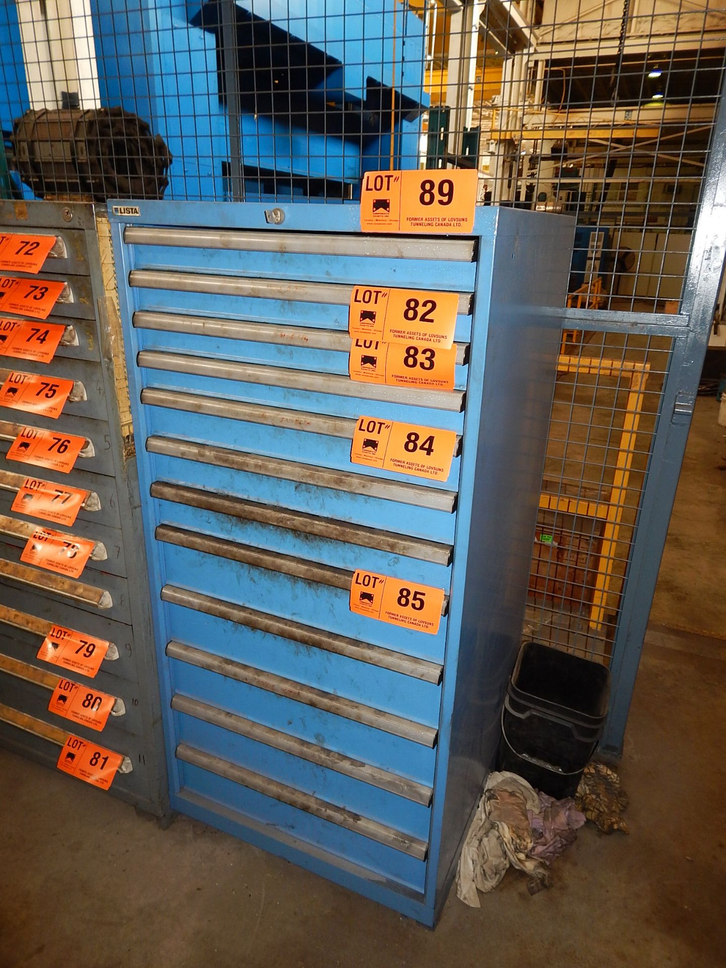 LISTA 12 DRAWER TOOL CABINET