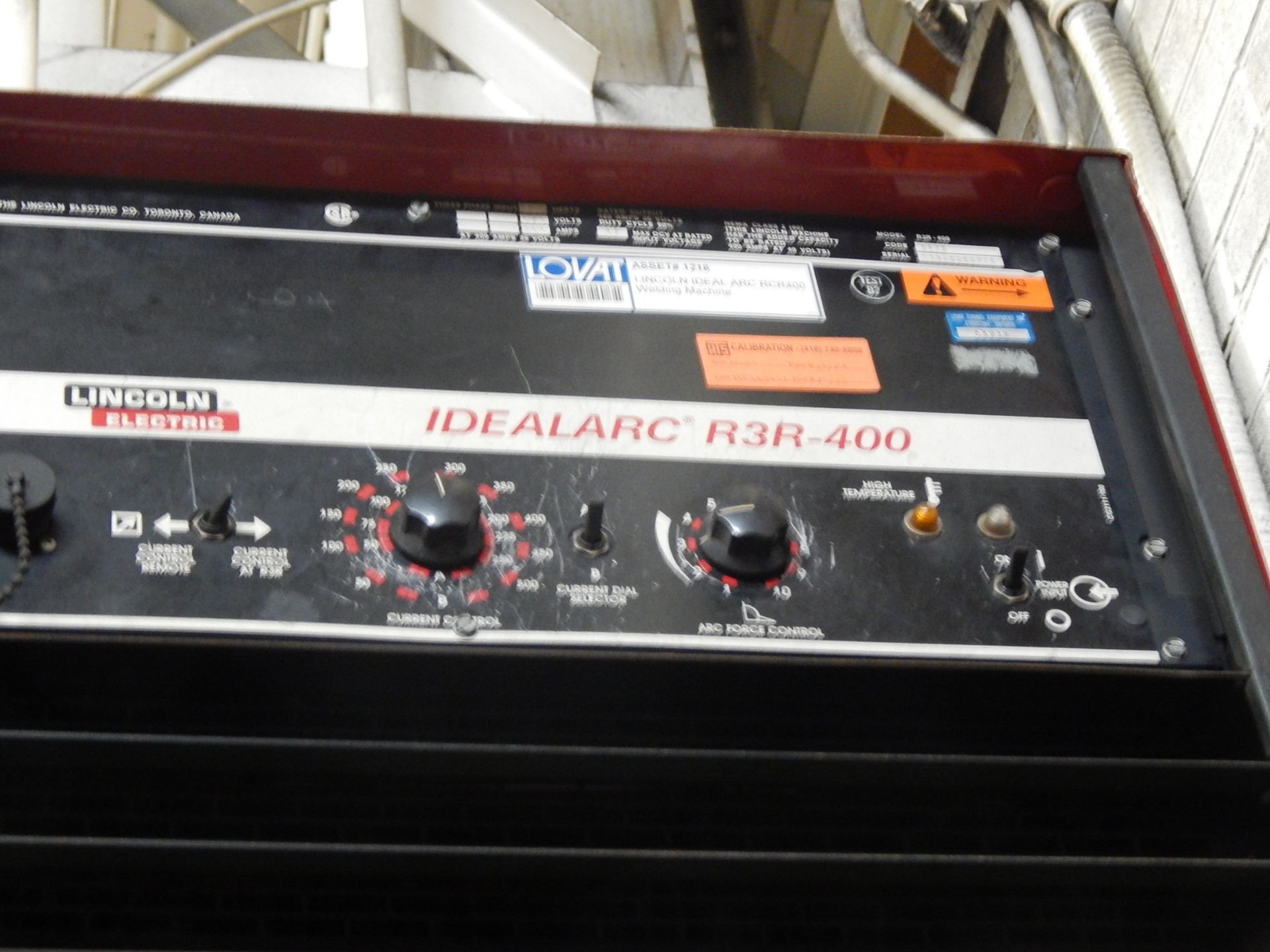 LINCOLN ELECTRIC IDEALARC R3R400 WELDING POWER SOURCE - Bild 2 aus 2