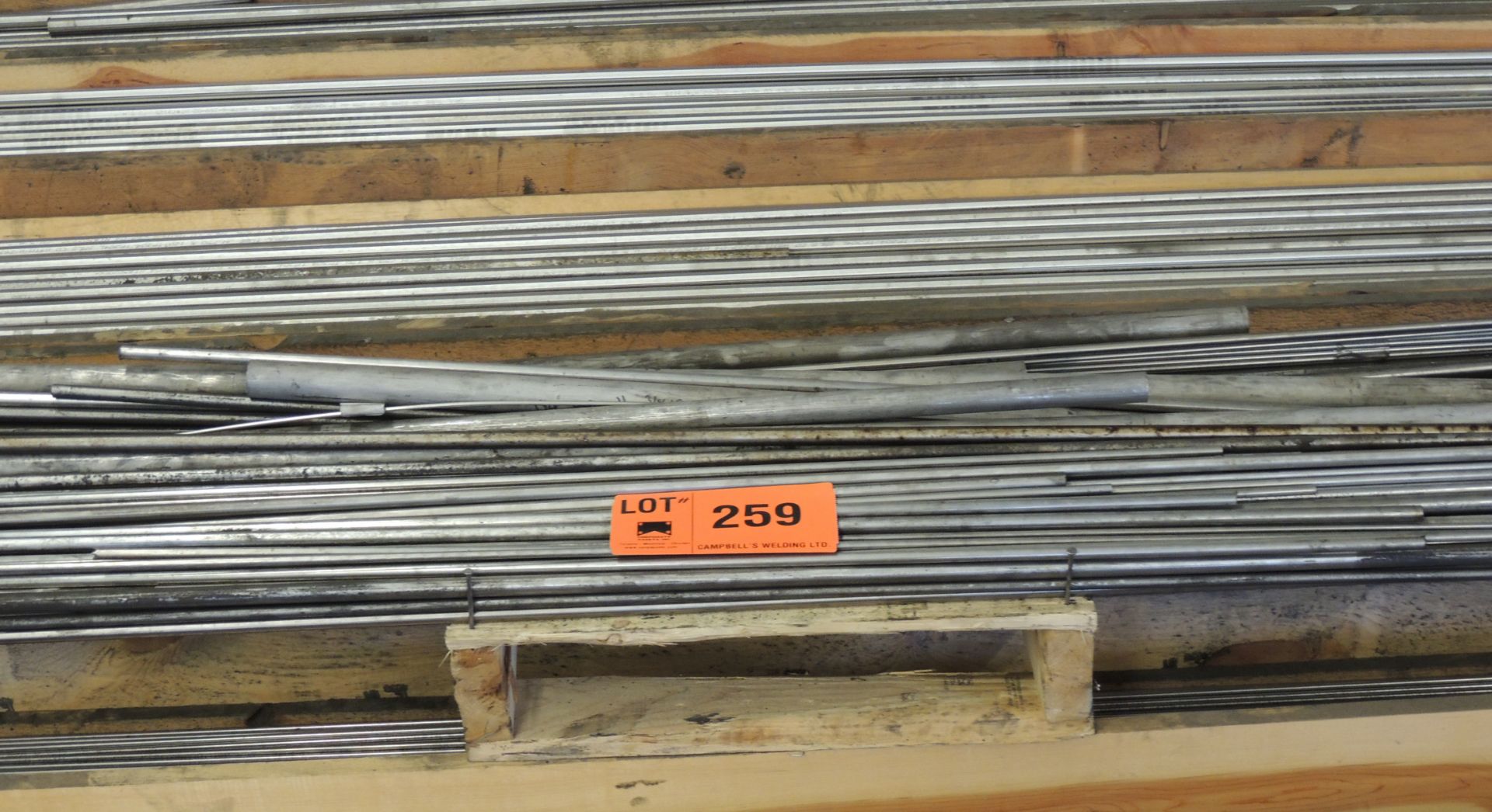 LOT/ SKID OF 304 STAINLESS STEEL SEAMLESS TUBING