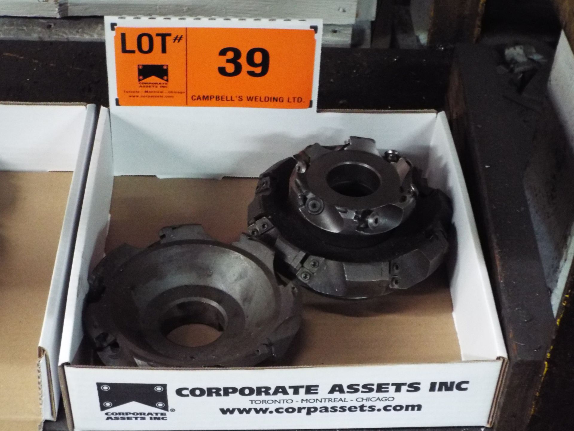 LOT/ CARBIDE INSERT FACE MILLS