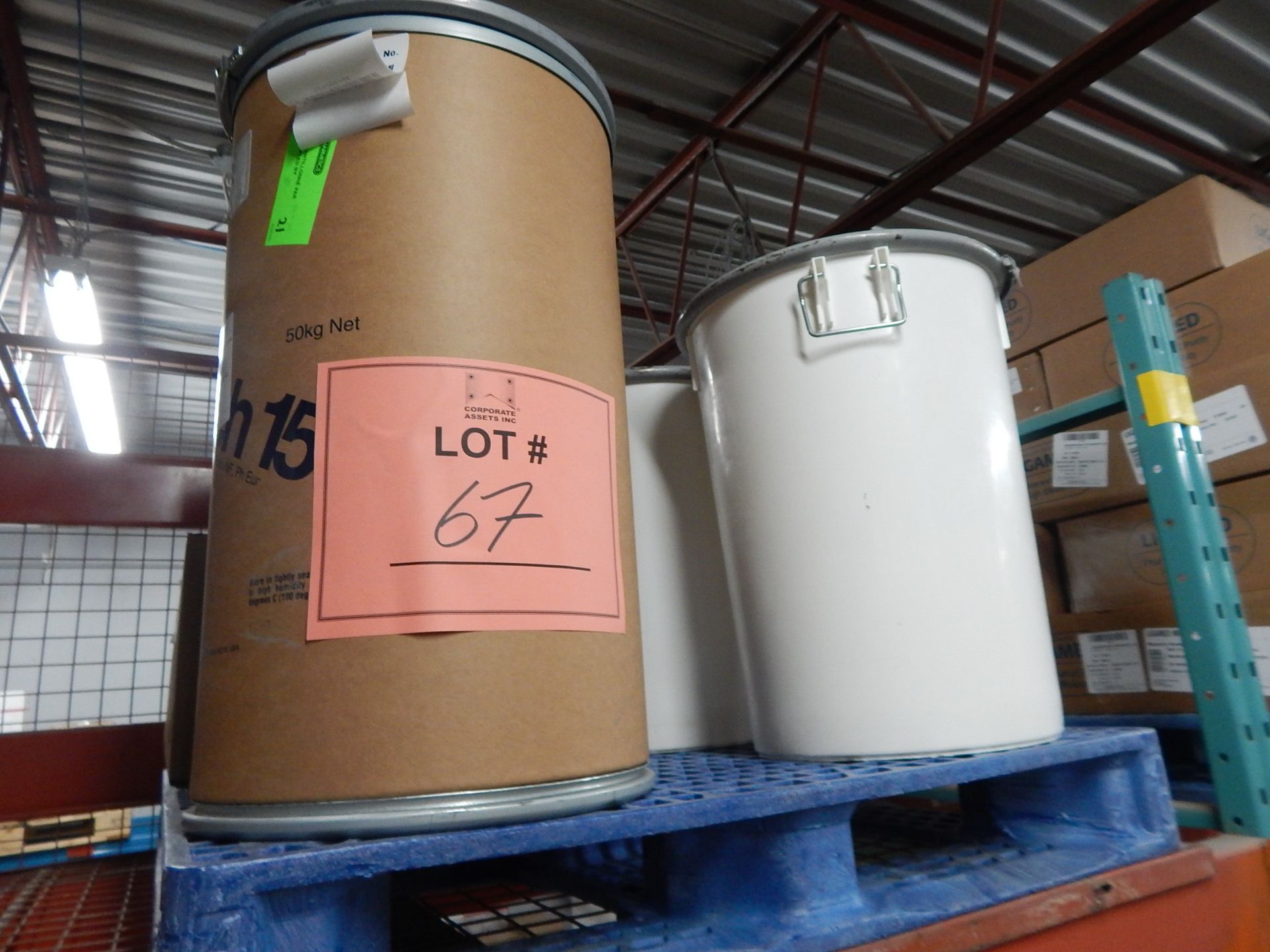 LOT/ SKID WITH CONTENTS CONSISTING OF PHARMACEUTICAL SUPPLIES